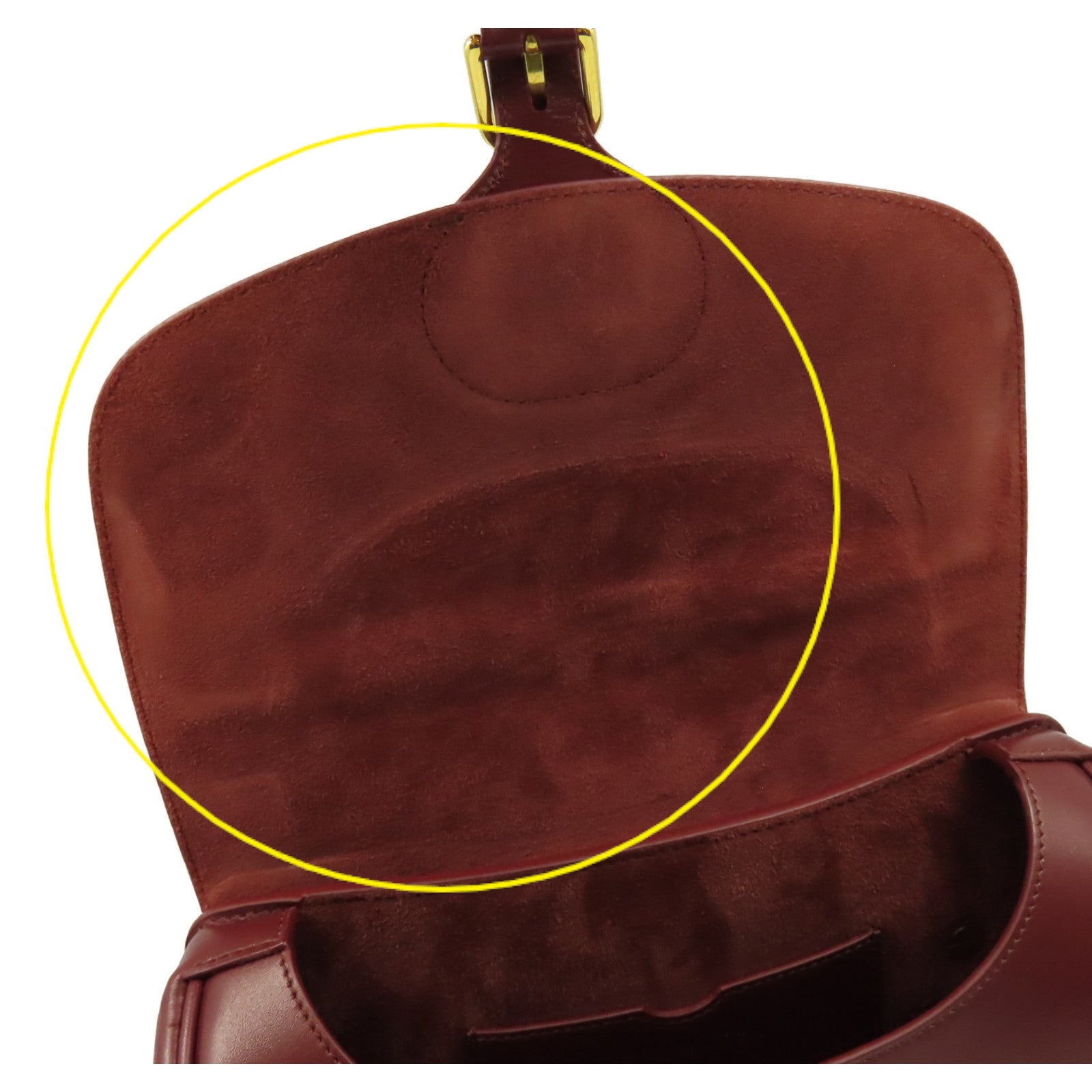 Dior 牛皮皮革Bobby Shoulder Bag金扣肩背袋酒紅色