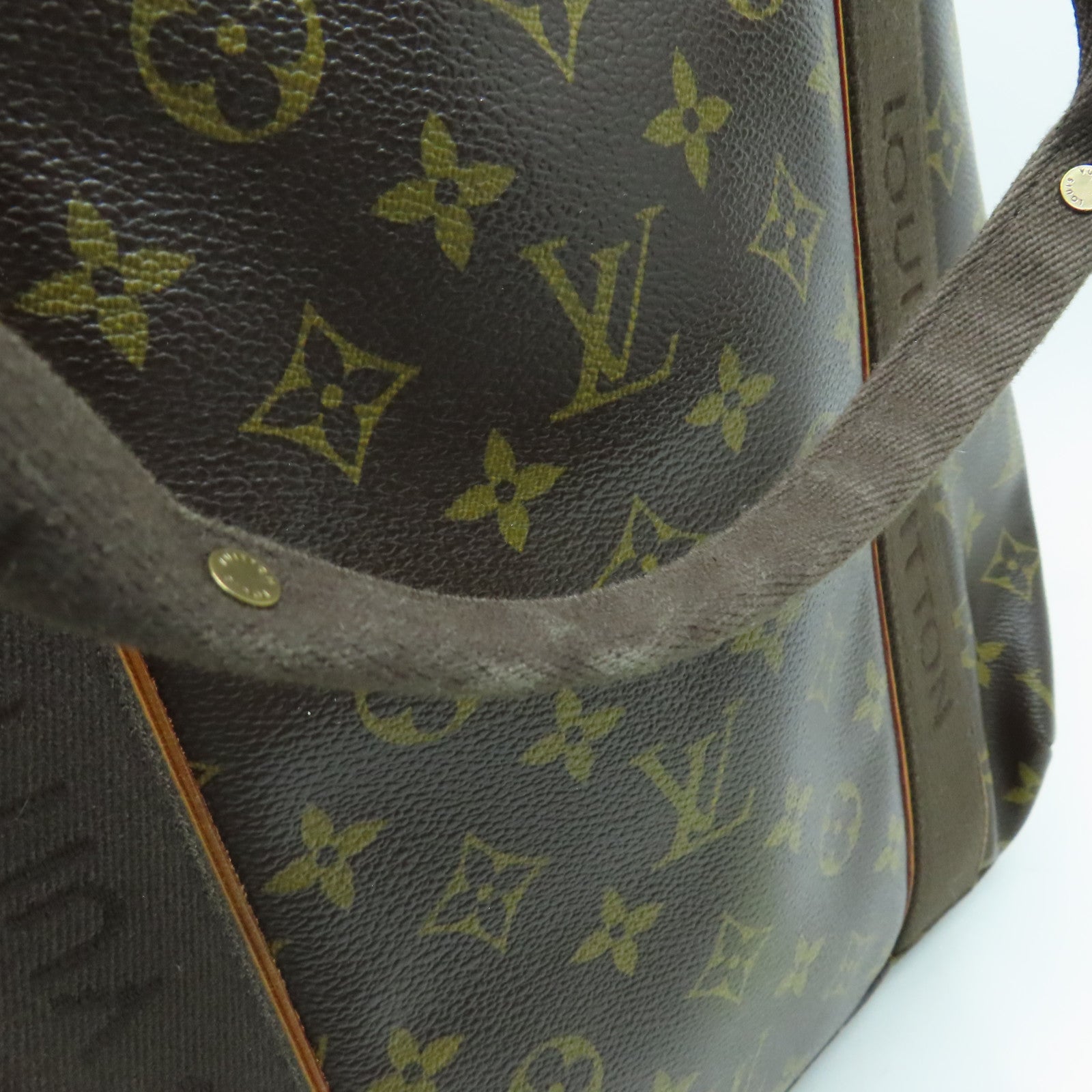 LOUIS VUITTON Monogram Cabas Beaubourg Handbag / Shoulder Bag Brown