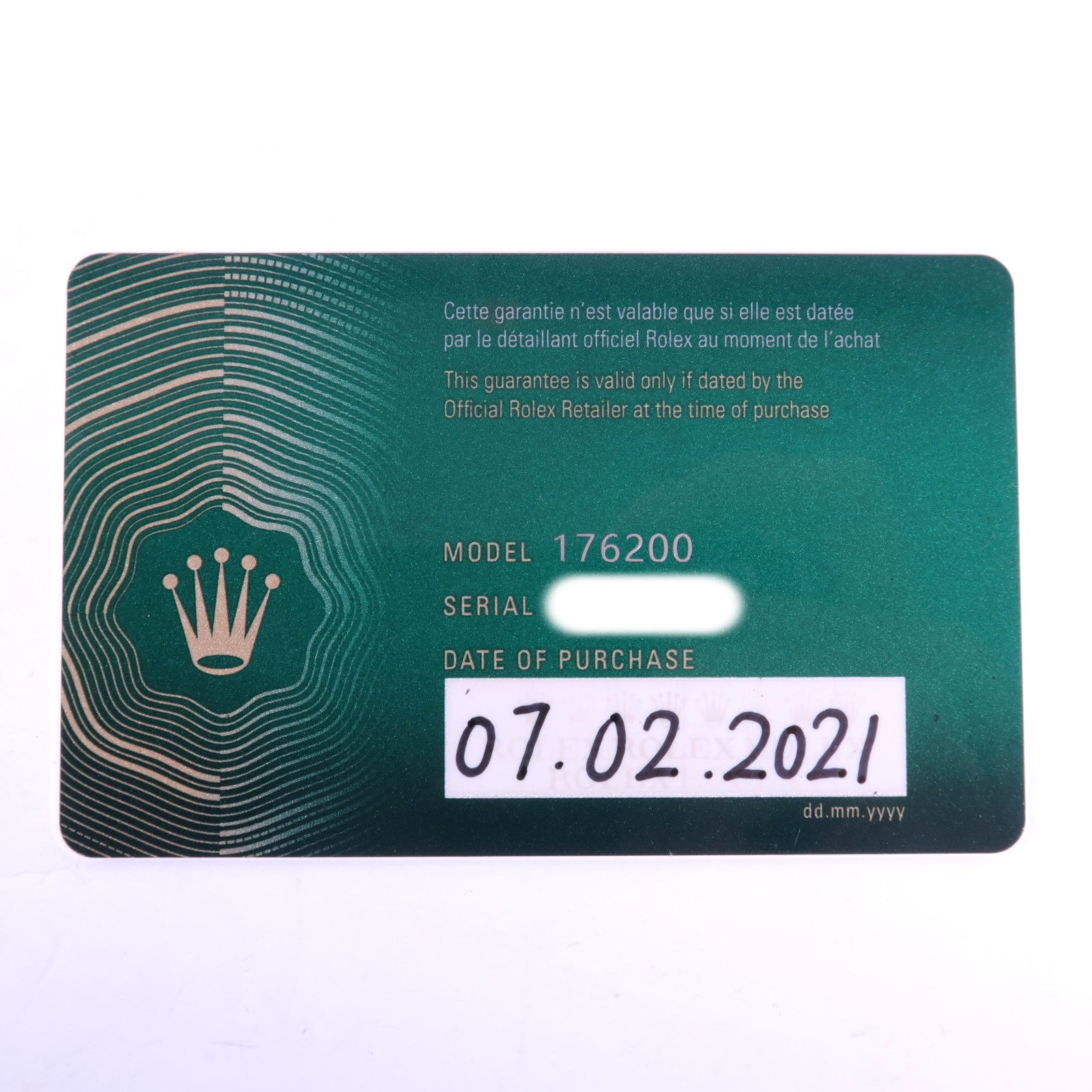 ROLEX Oyster Perpetual 176200