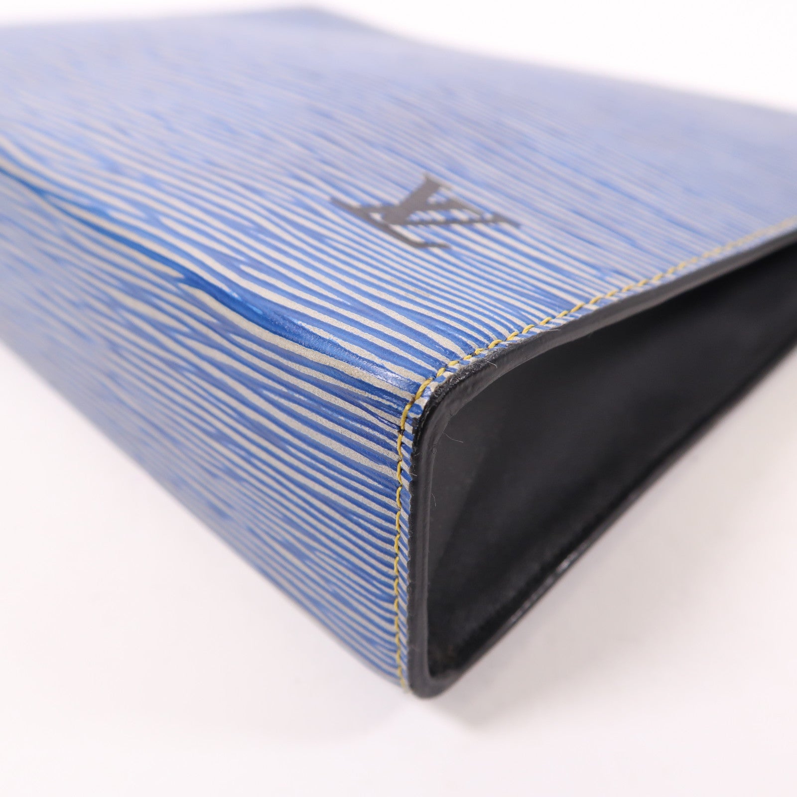 LOUIS VUITTON LV SHW Poche Toilette Pouch M54654 Epi Blue