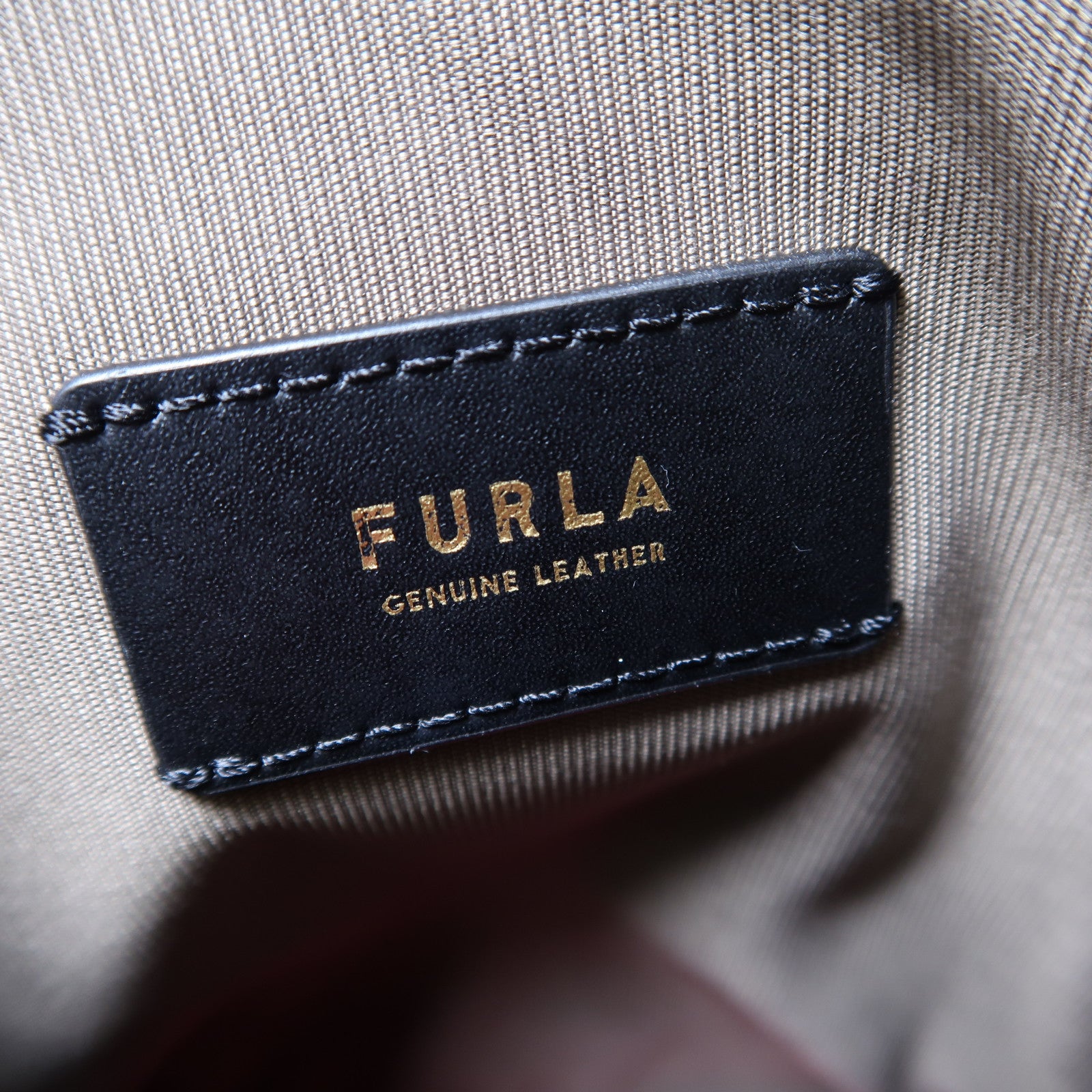 Furla 牛皮皮革Shoulder Bag金扣手挽肩背兩用袋粉紅色