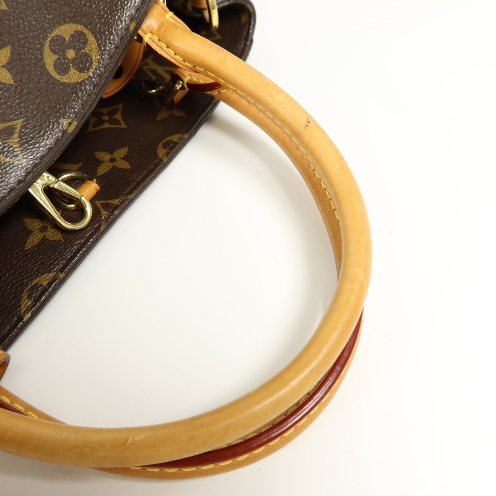 LOUIS VUITTON Monogram Montaigne MM金扣手挽肩背兩用袋