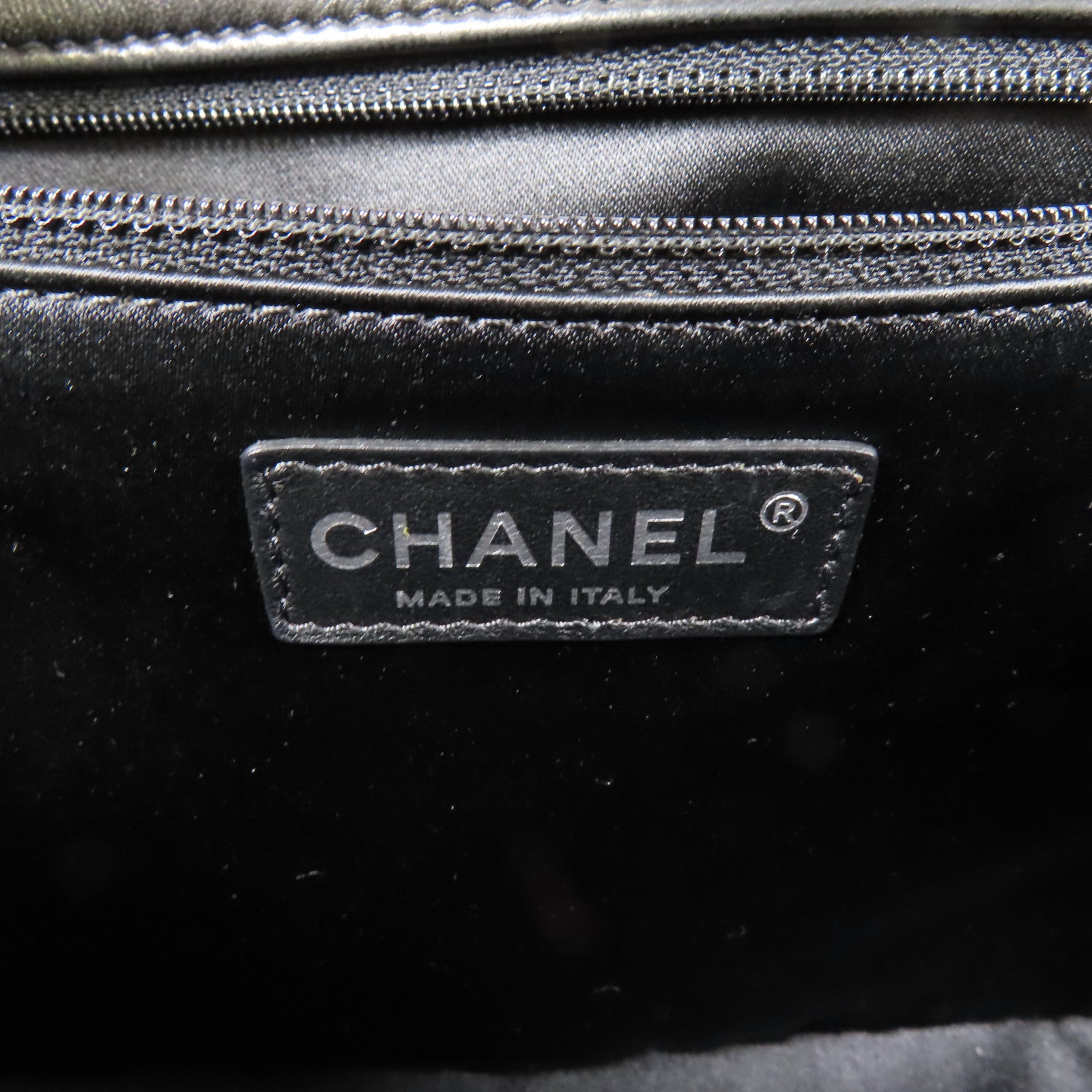 CHANEL 牛皮皮革2 Way Shoulder Bag銀扣手挽肩背兩用袋
