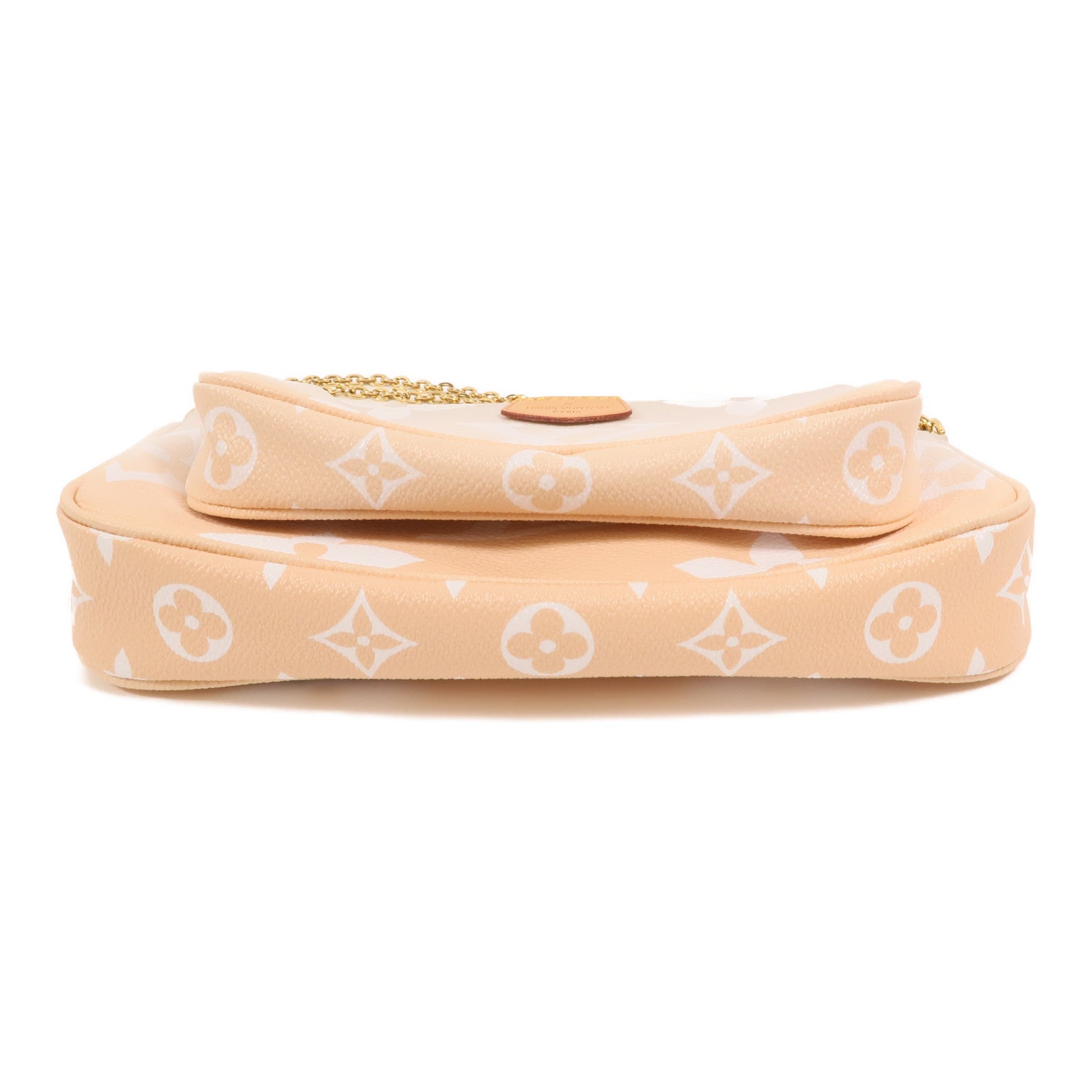 LOUIS VUITTON Monogram Giant Multi Pochette Accessoires金扣手挽肩背兩用袋