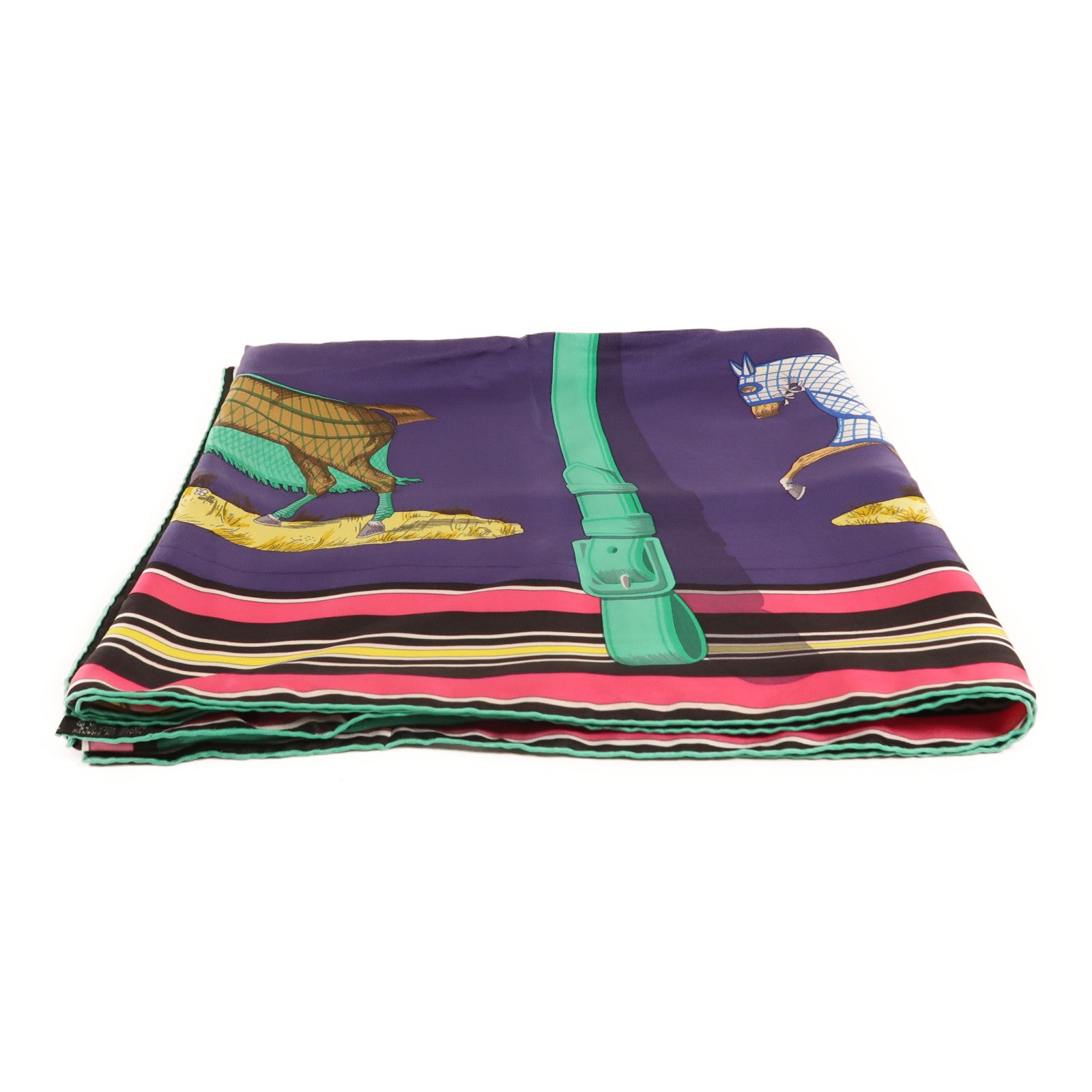 HERMES 絲質Scarf 140X140絲巾