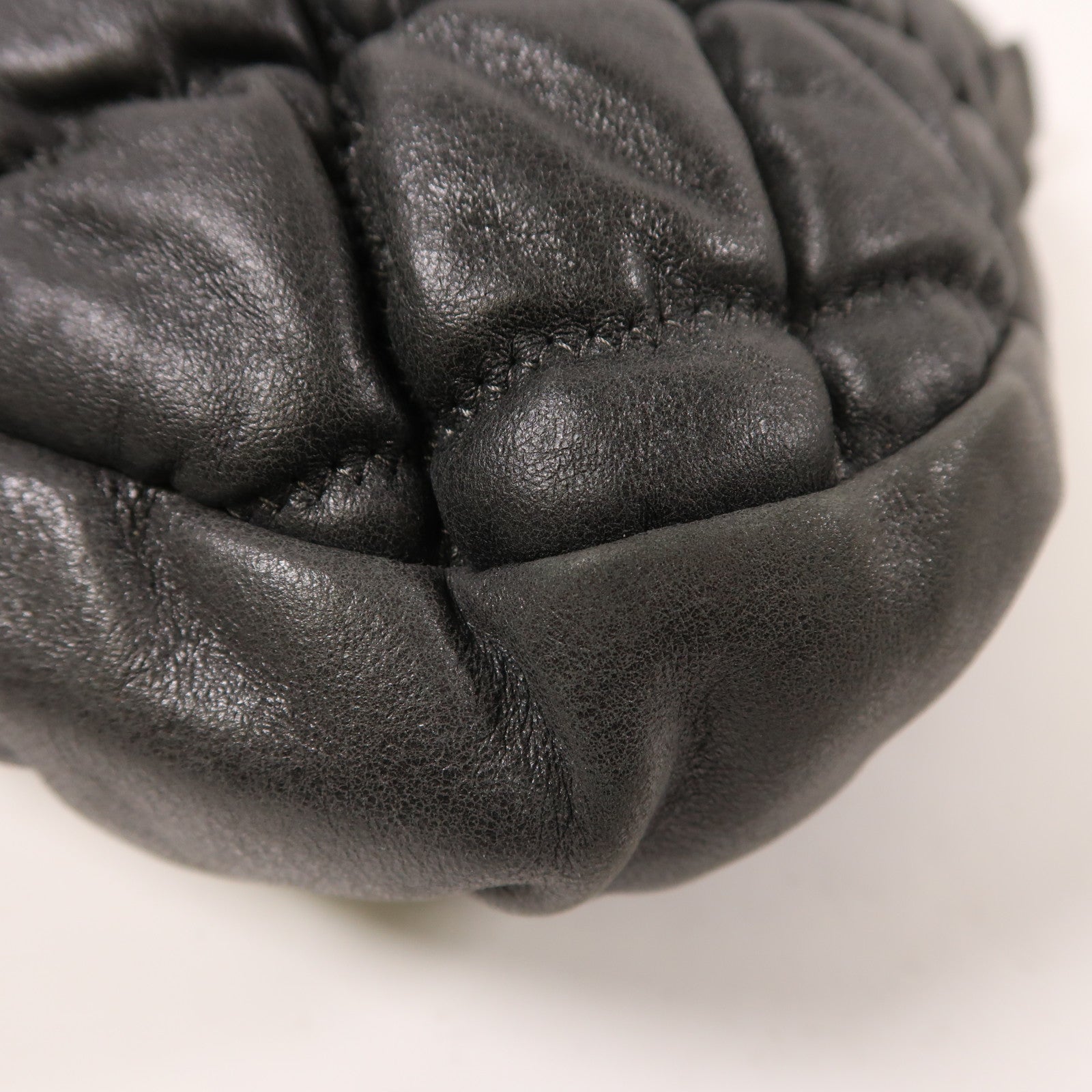 CHANEL 羊皮皮革Shoulder Bag銀扣肩背袋