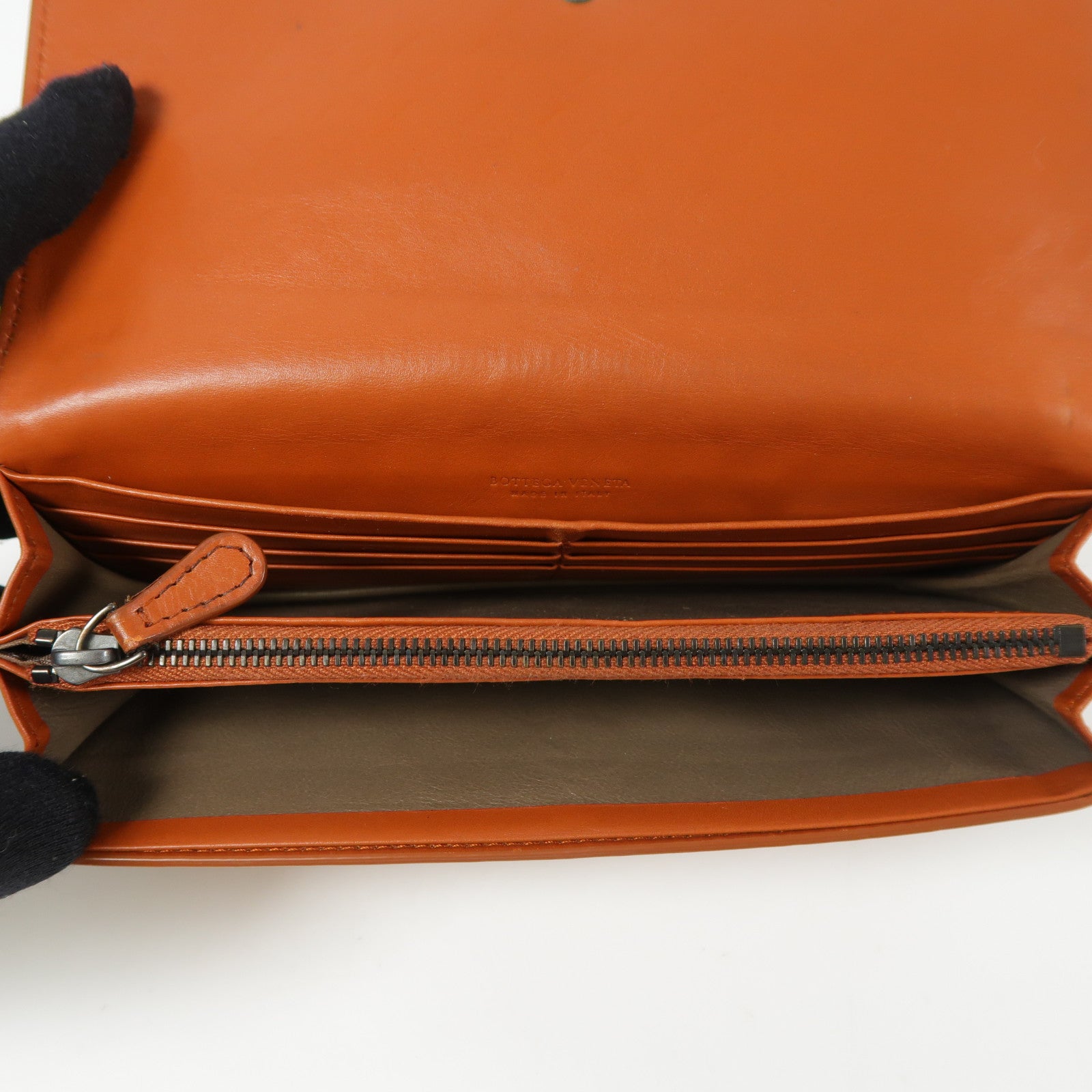 BOTTEGA VENETA 羊皮皮革Long wallet長錢包