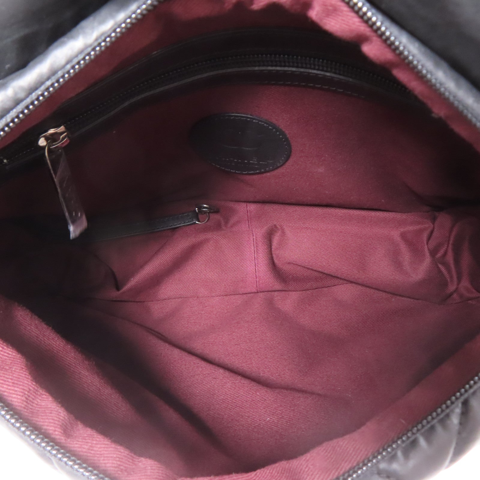 CHANEL 尼龍Coco Cocoon銀扣肩背袋