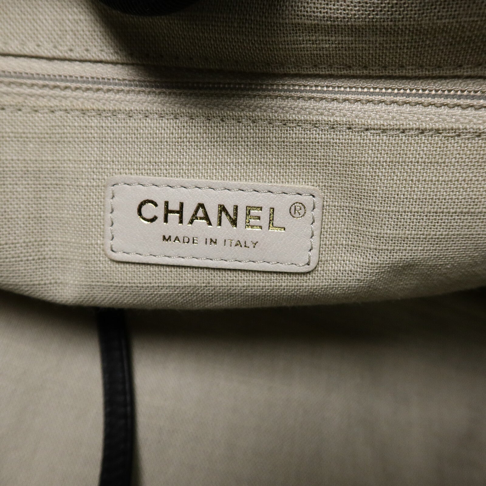 CHANEL 牛仔布Deauville Tote手挽袋
