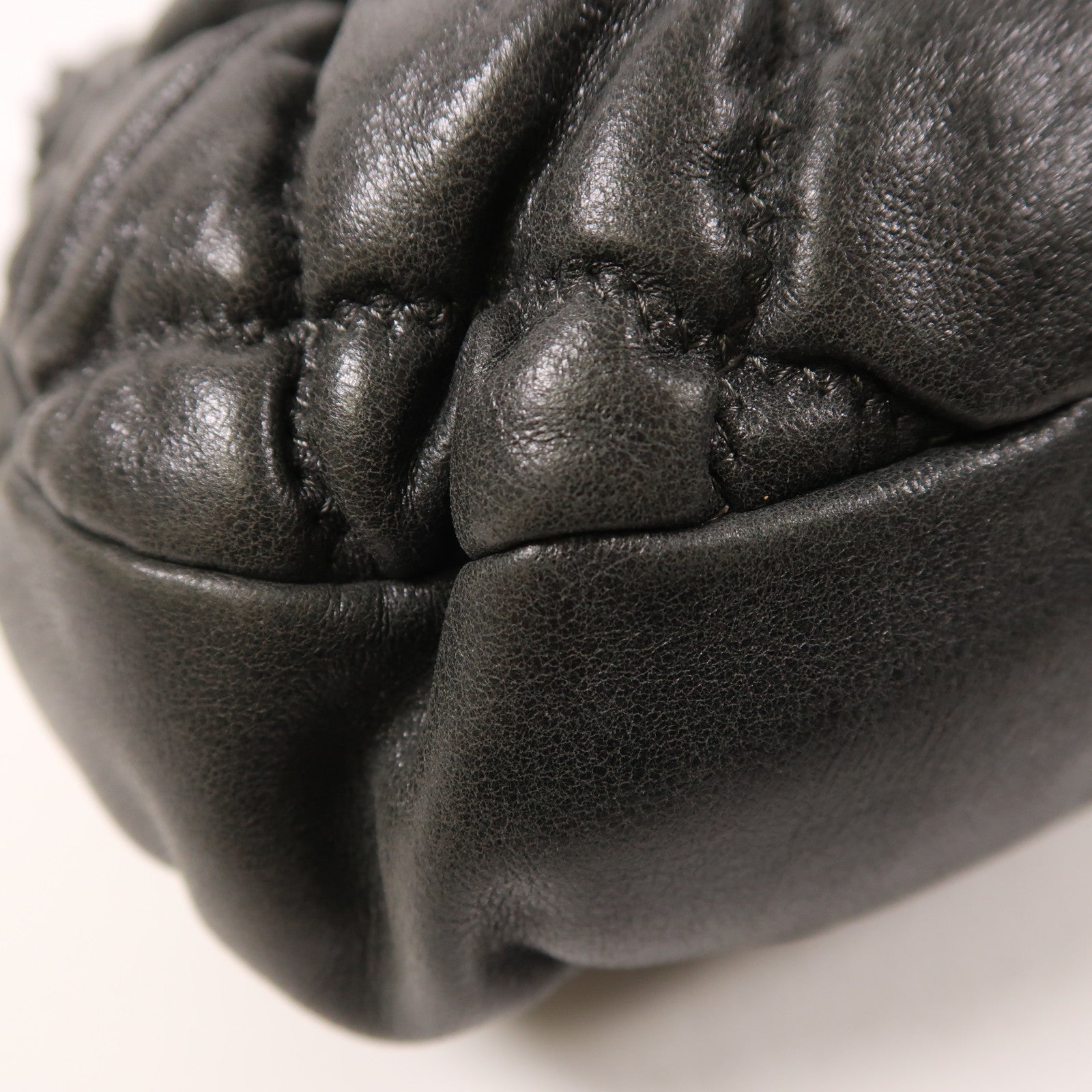 CHANEL 羊皮皮革Shoulder Bag銀扣肩背袋