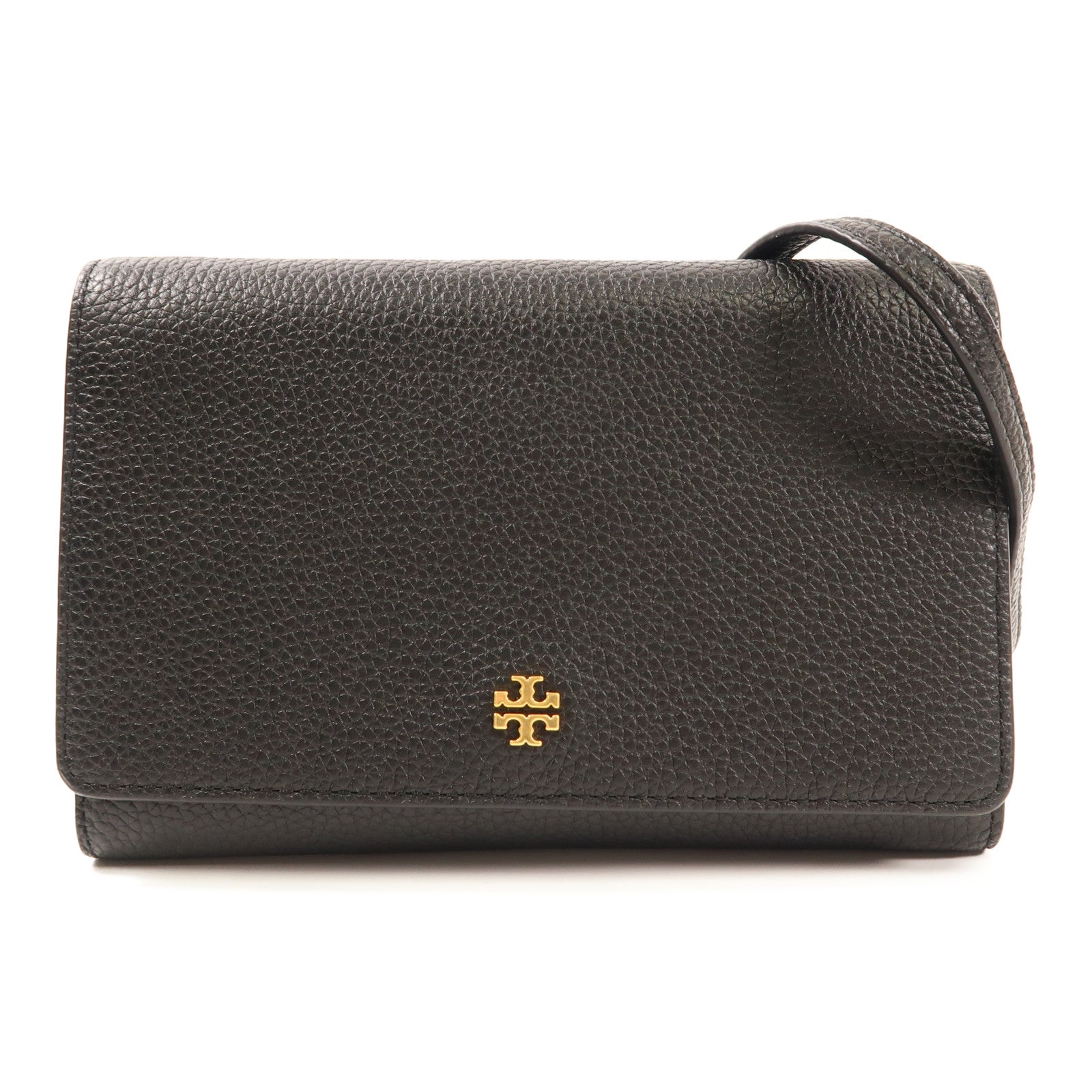 Tory Burch 【激減優惠】牛皮皮革Shoulder Bag金扣肩背袋