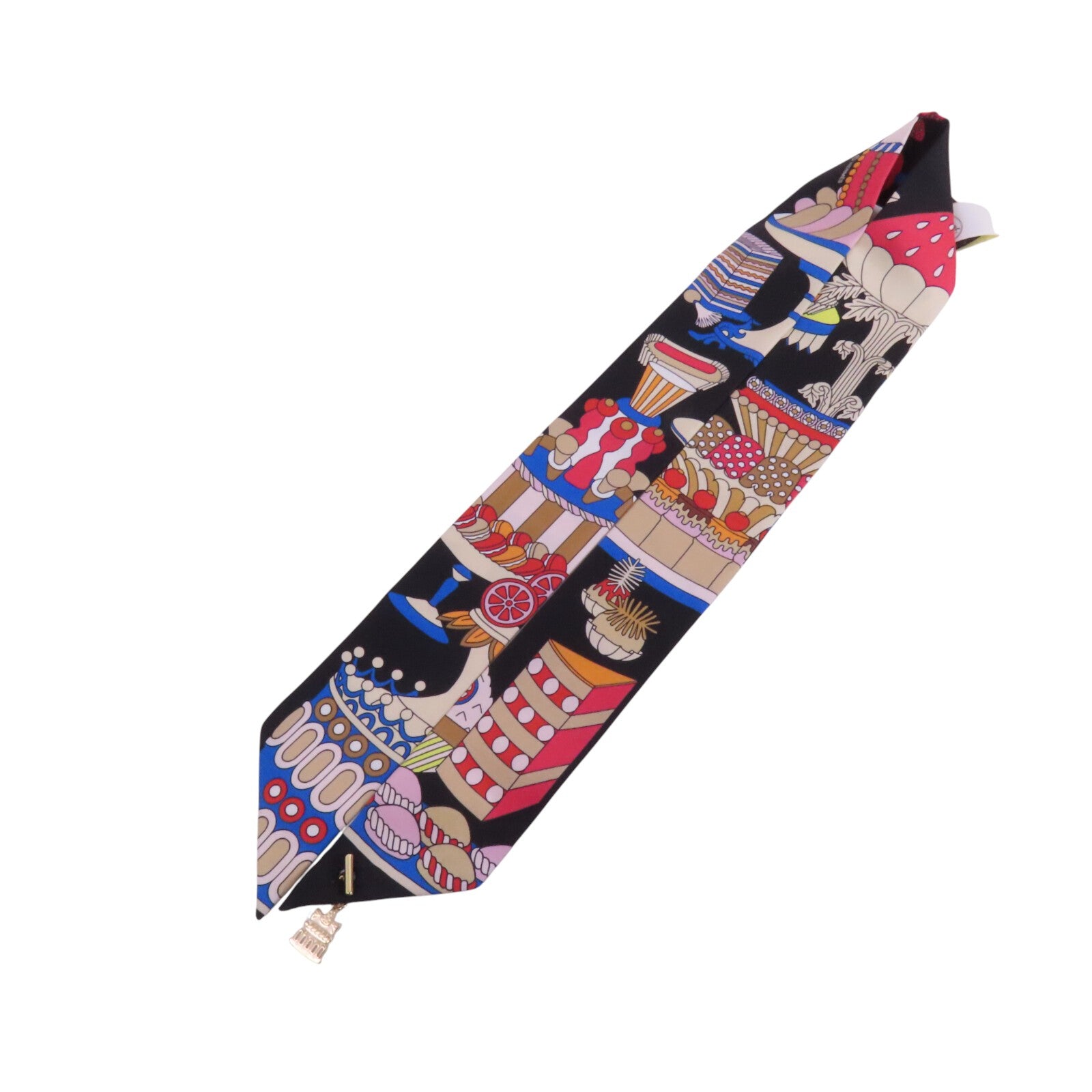 HERMES 絲質Twilly Scarf絲巾