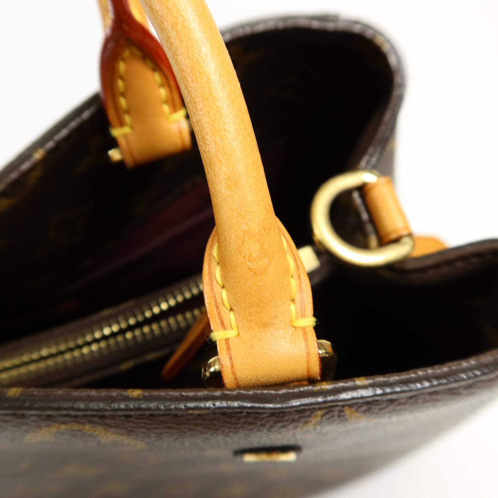 LOUIS VUITTON Monogram Montaigne MM金扣手挽肩背兩用袋