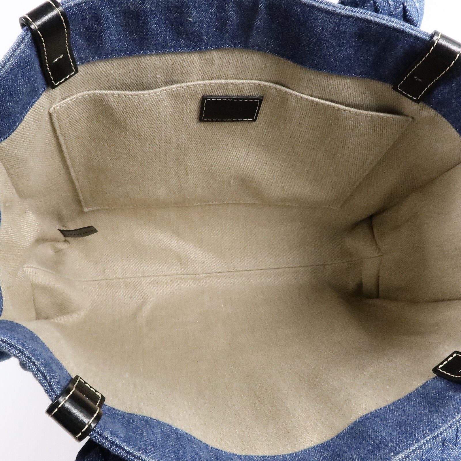 Chloe 牛仔布Woody Tote Bag Large手挽袋