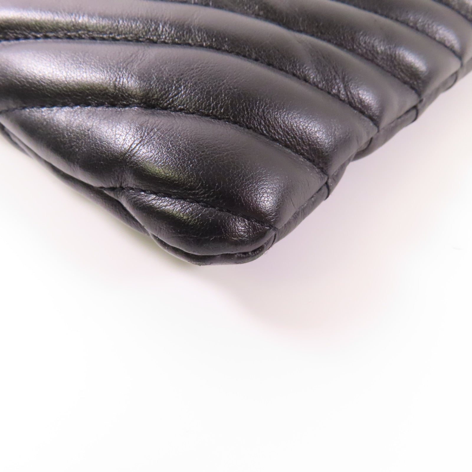 SAINT LAURENT 牛皮皮革Clutch銀扣手拿包