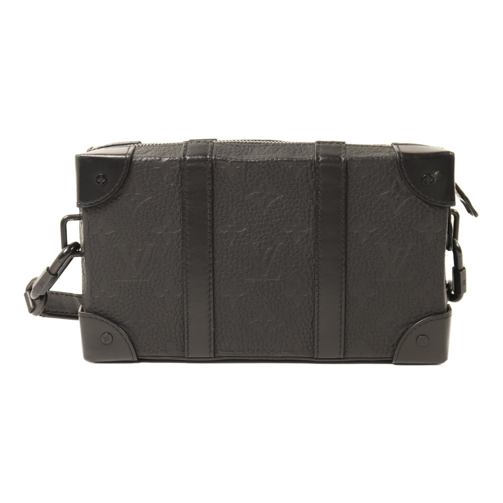 LOUIS VUITTON Monogram Taurillon Soft Trunk肩背袋