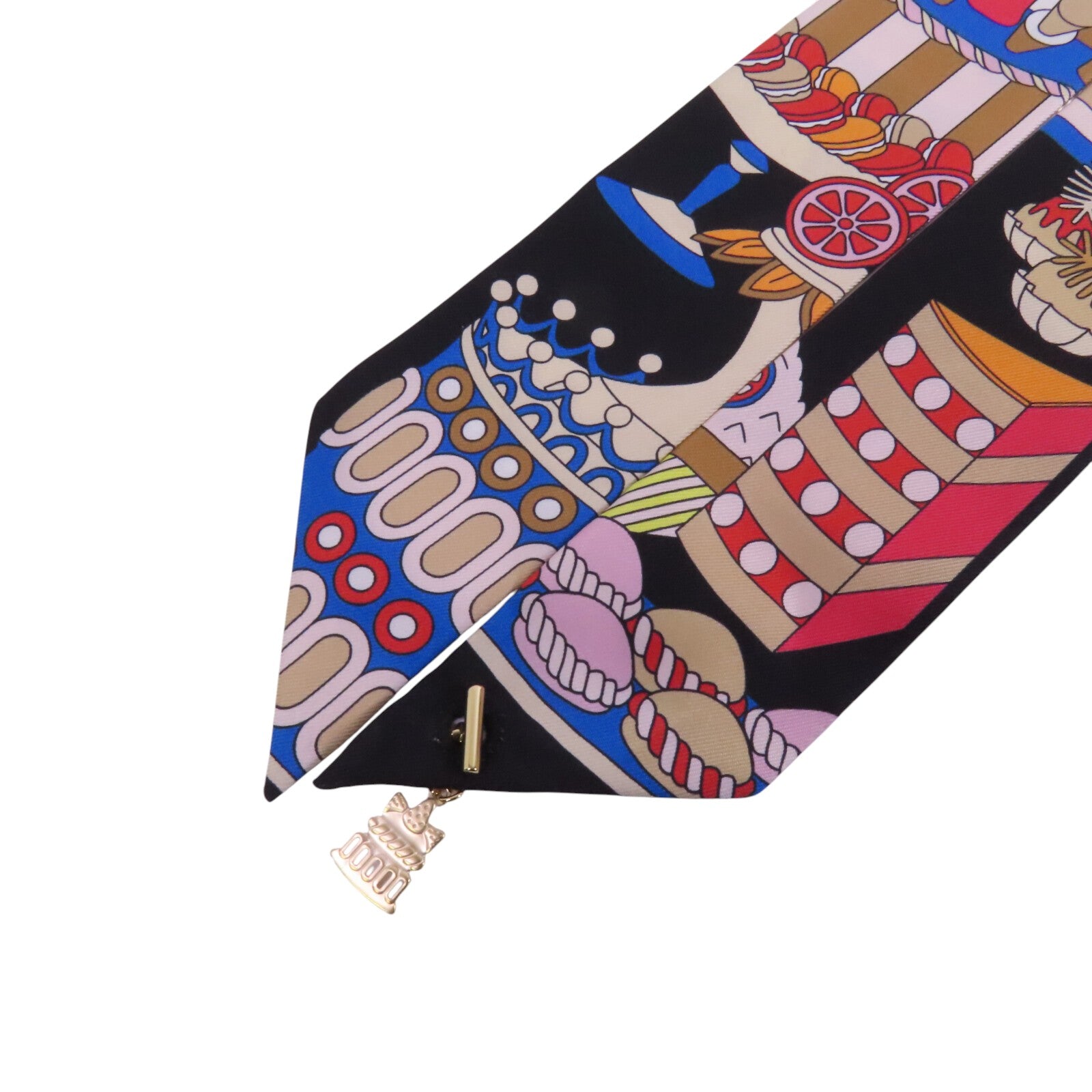 HERMES 絲質Twilly Scarf絲巾