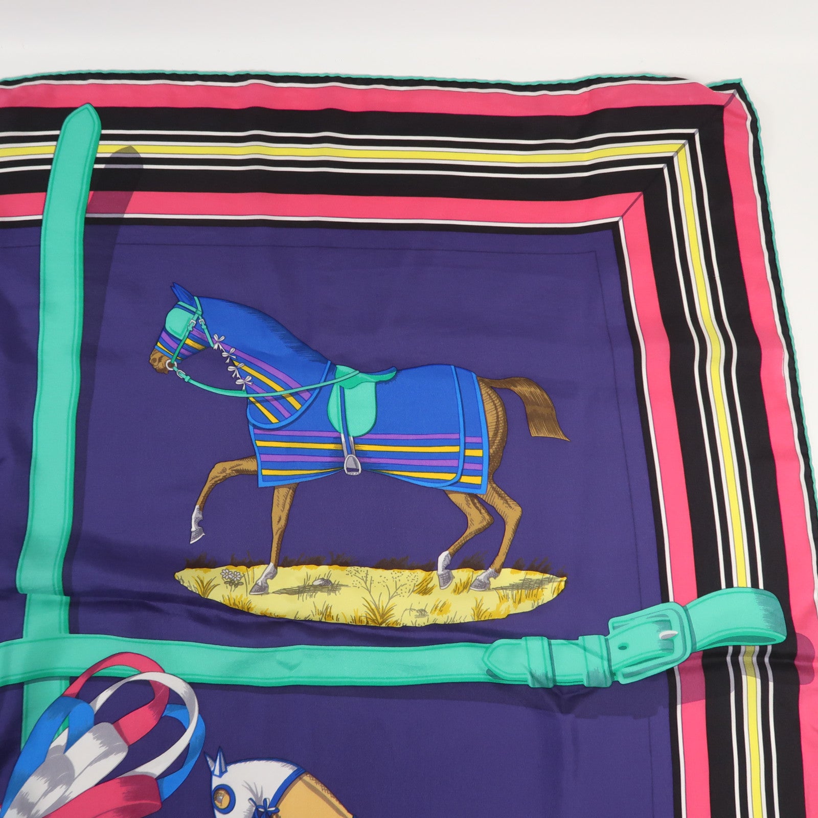 HERMES 絲質Scarf 140X140絲巾