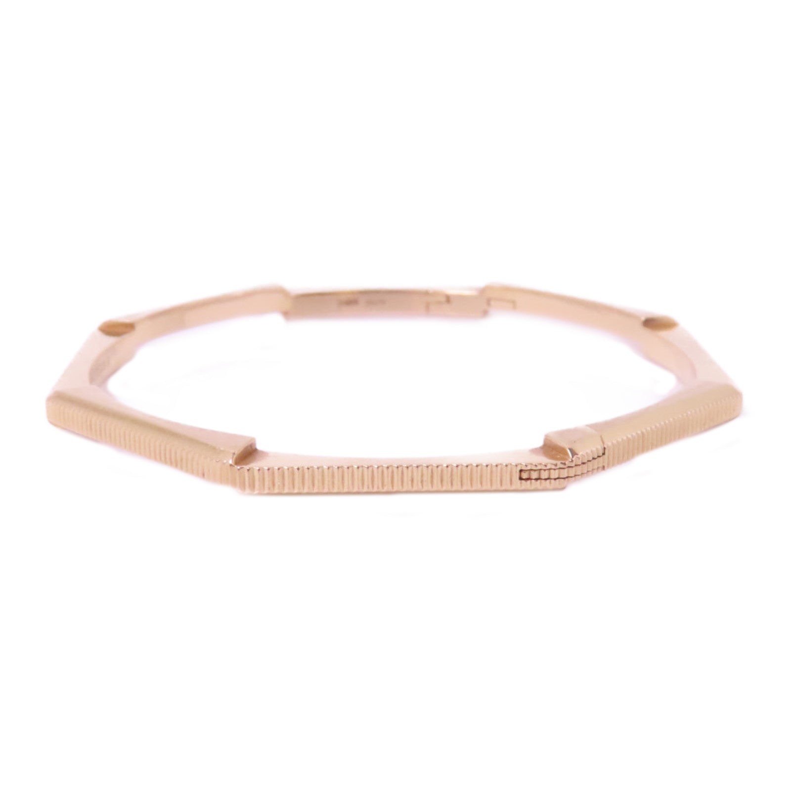 GUCCI 18K玫瑰金Link To Love Bangle手鐲