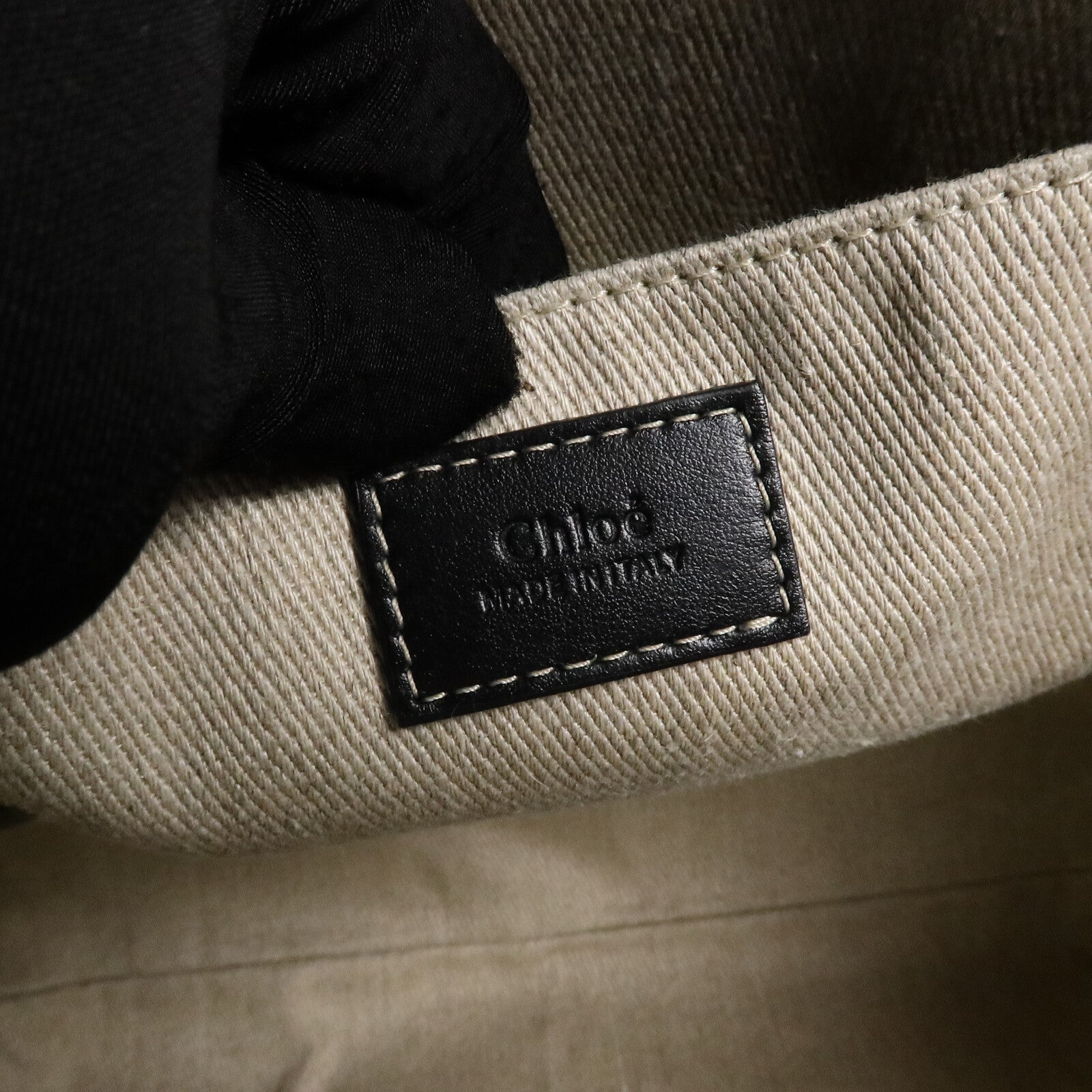 Chloe 牛仔布Woody Tote Bag Large手挽袋