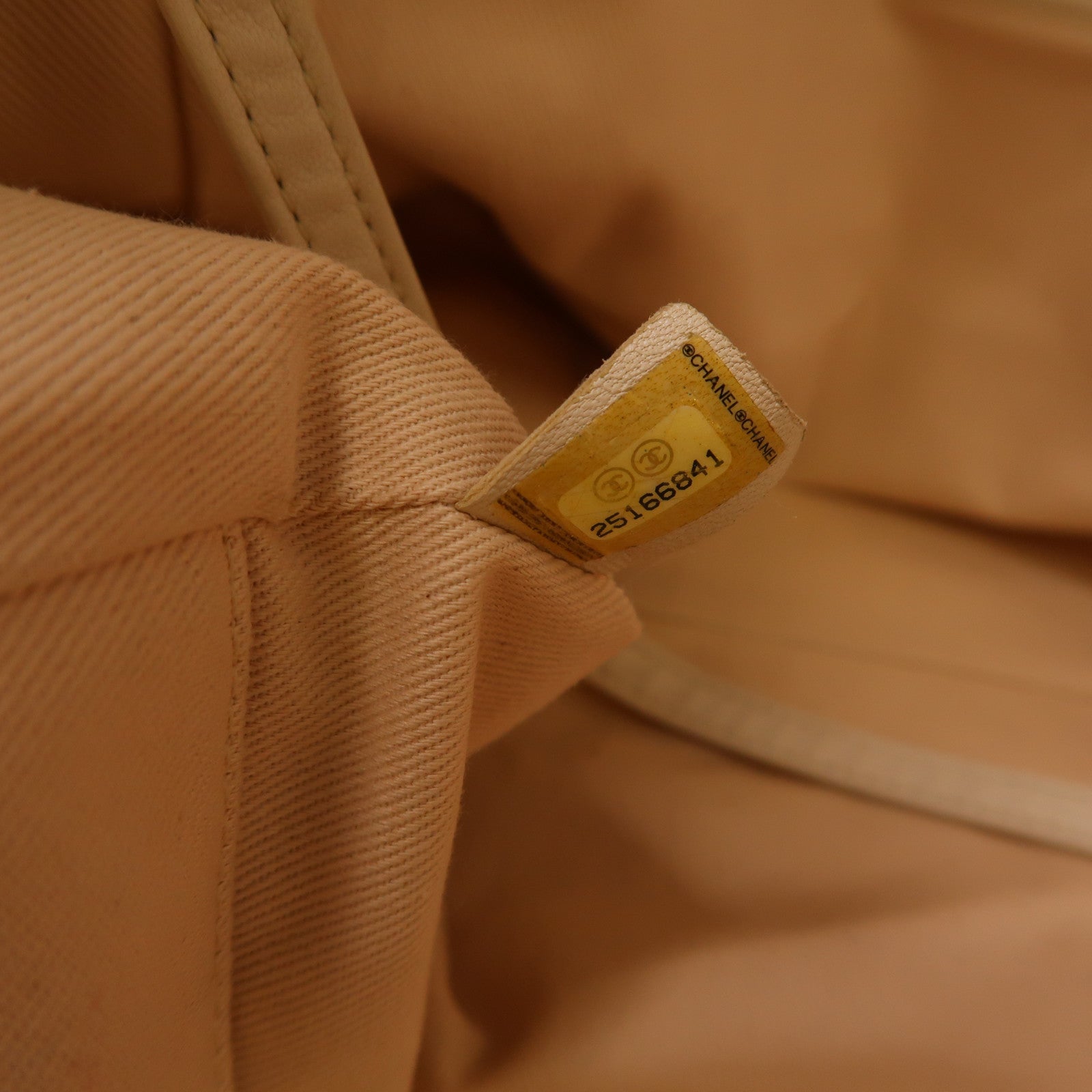 CHANEL 帆布/Straw Deauville金扣手挽肩背兩用袋