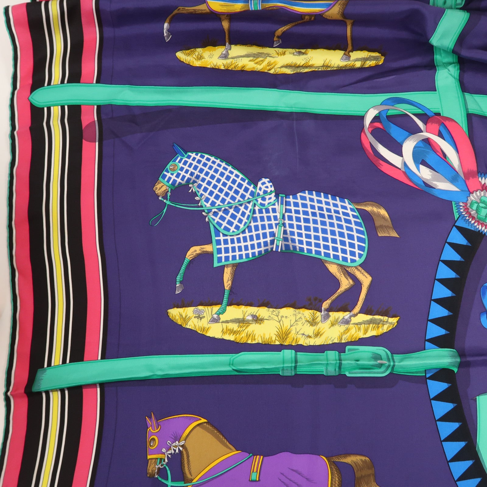 HERMES 絲質Scarf 140X140絲巾