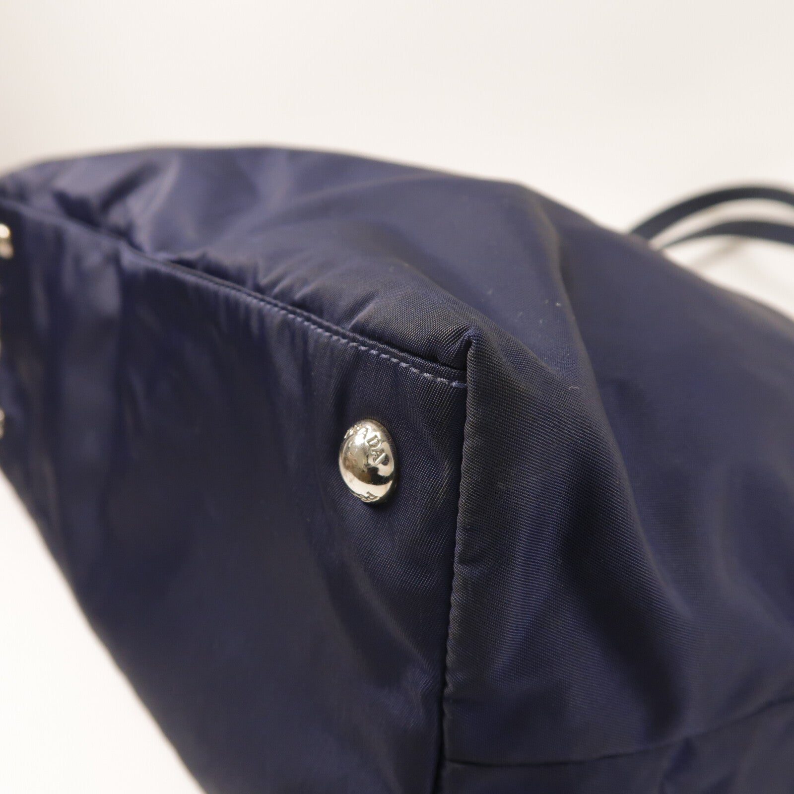 PRADA 尼龍Shoulder Bag銀扣手挽肩背兩用袋
