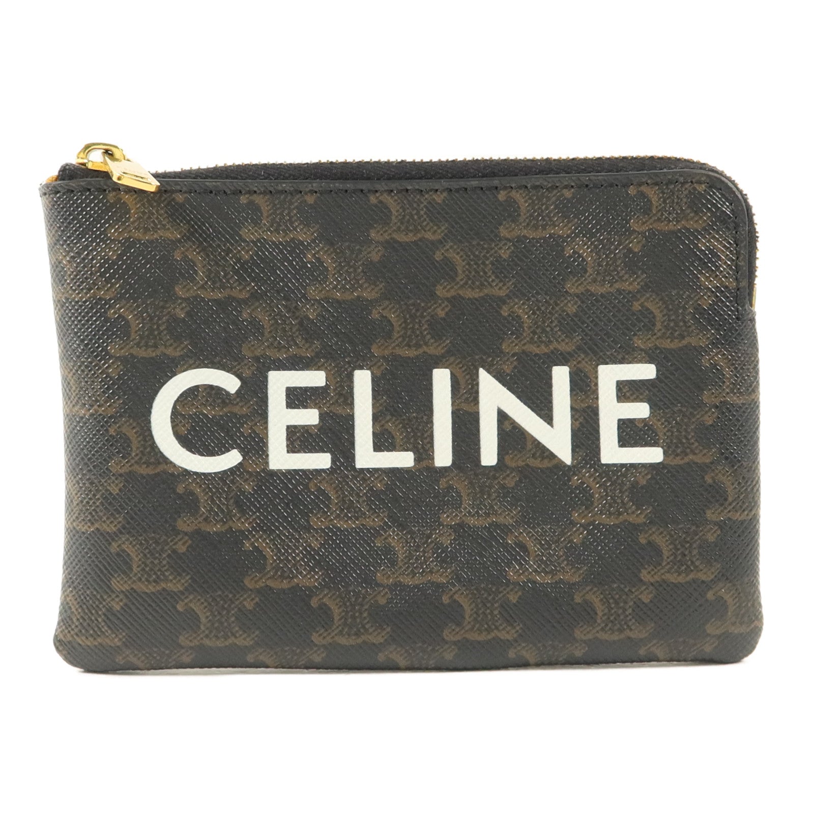 CELINE 塗層帆布Coin Purse零錢包