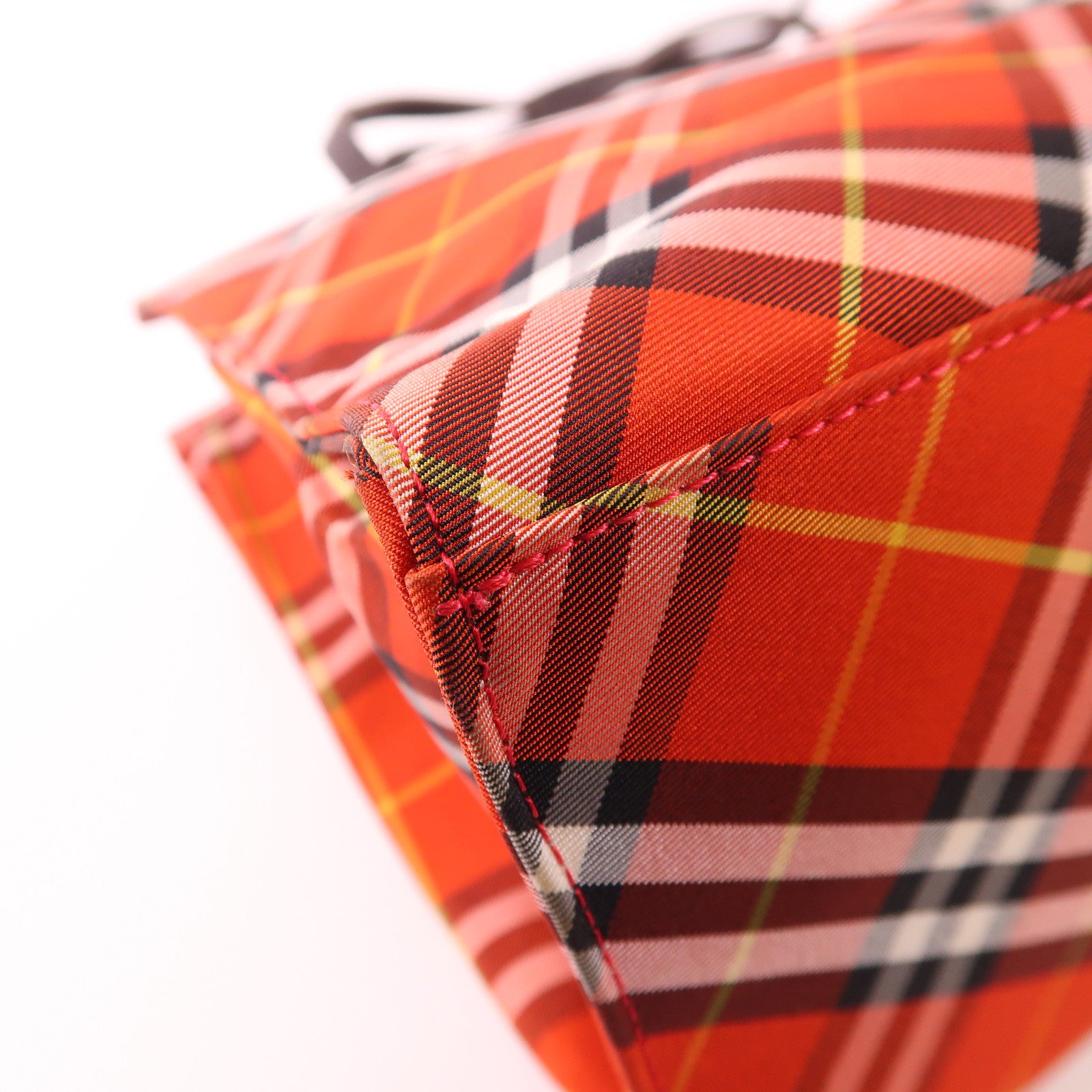 BURBERRY 尼龍Hand Bag銀扣手挽袋