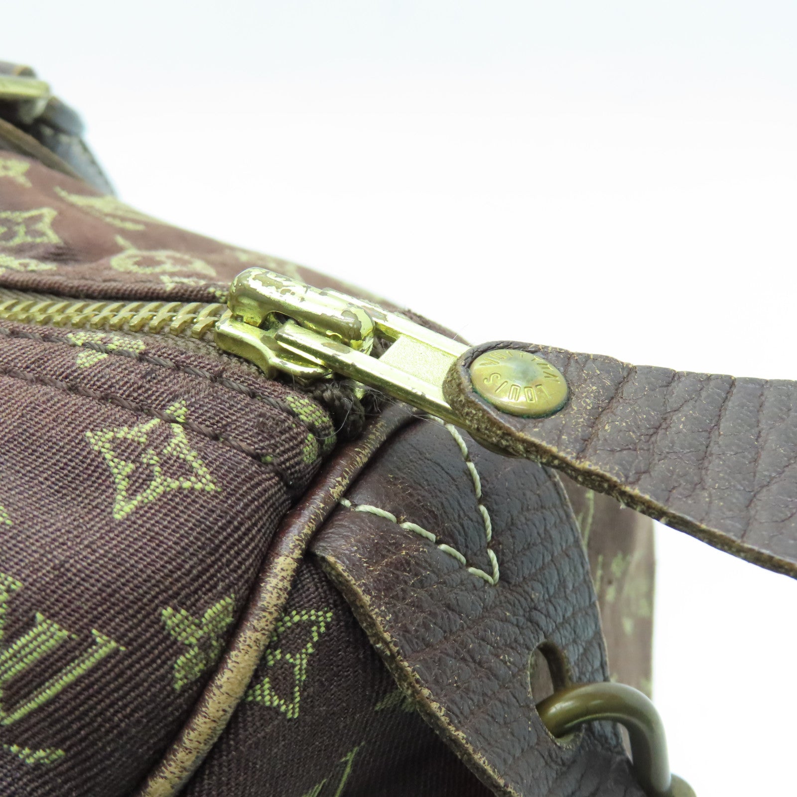 LOUIS VUITTON Monogram Mini Speedy 30金扣手挽袋啡色