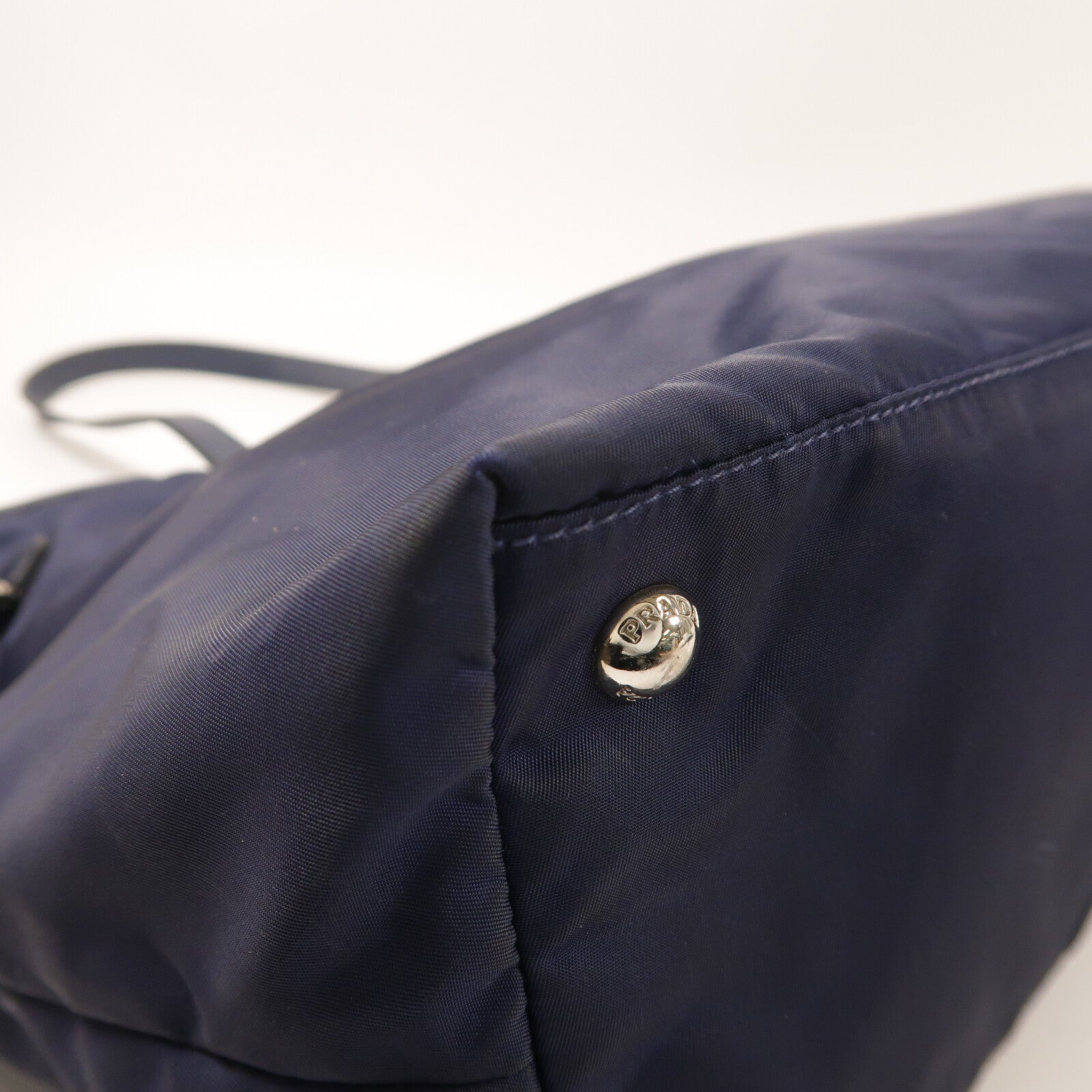 PRADA 尼龍Shoulder Bag銀扣手挽肩背兩用袋