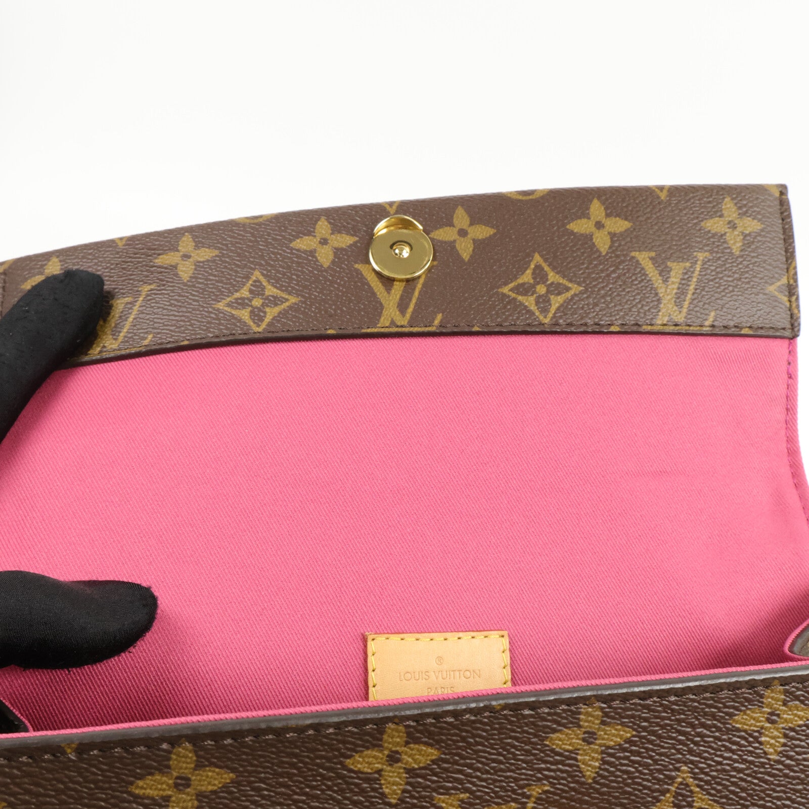 LOUIS VUITTON Monogram Cluny BB手挽肩背兩用袋