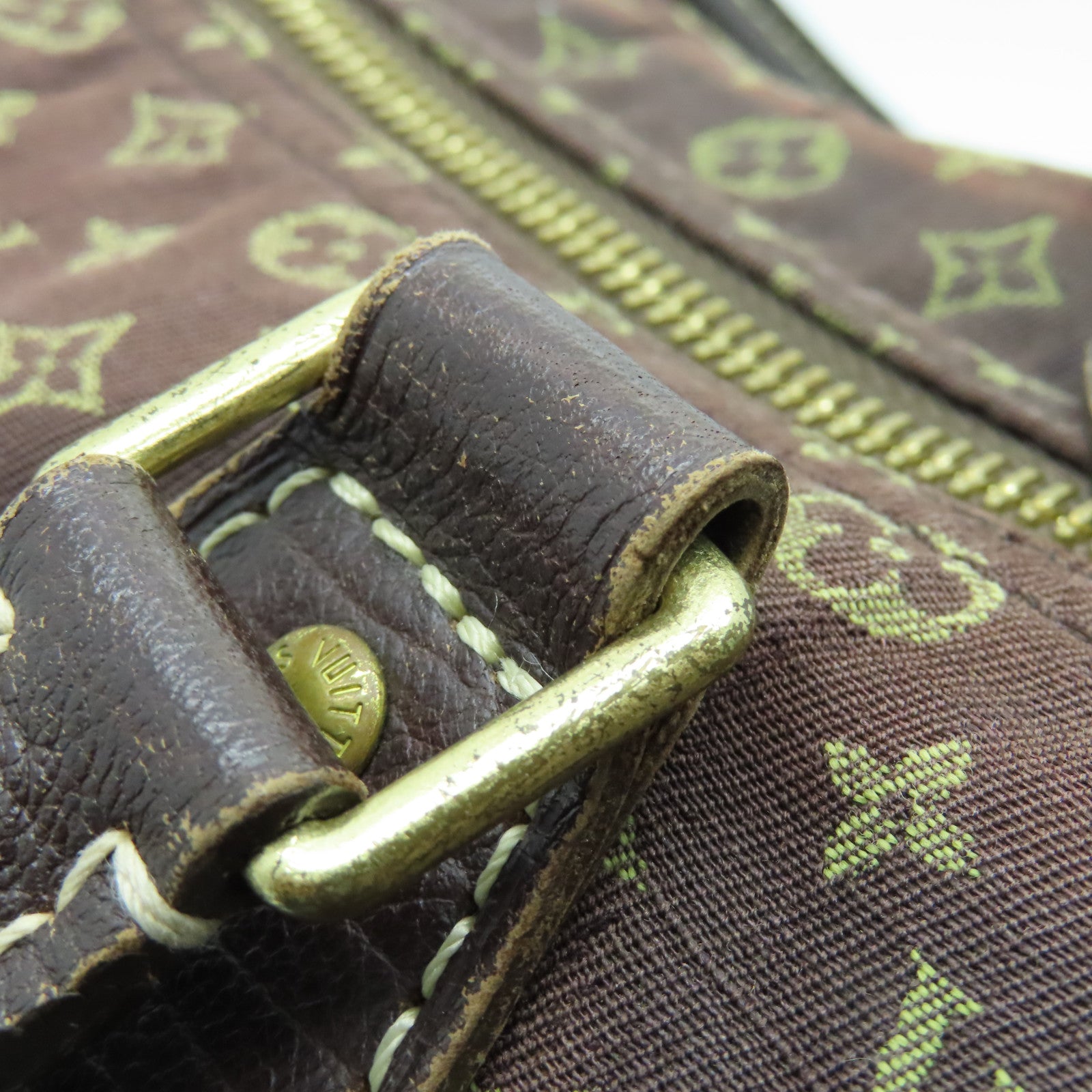 LOUIS VUITTON Monogram Mini Speedy 30金扣手挽袋啡色