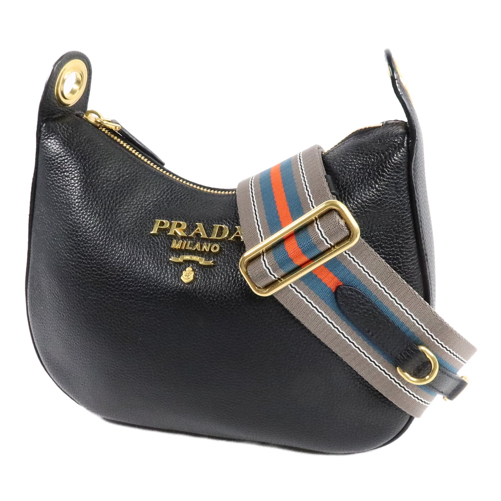 PRADA 牛皮皮革Vitello Phenix肩背袋
