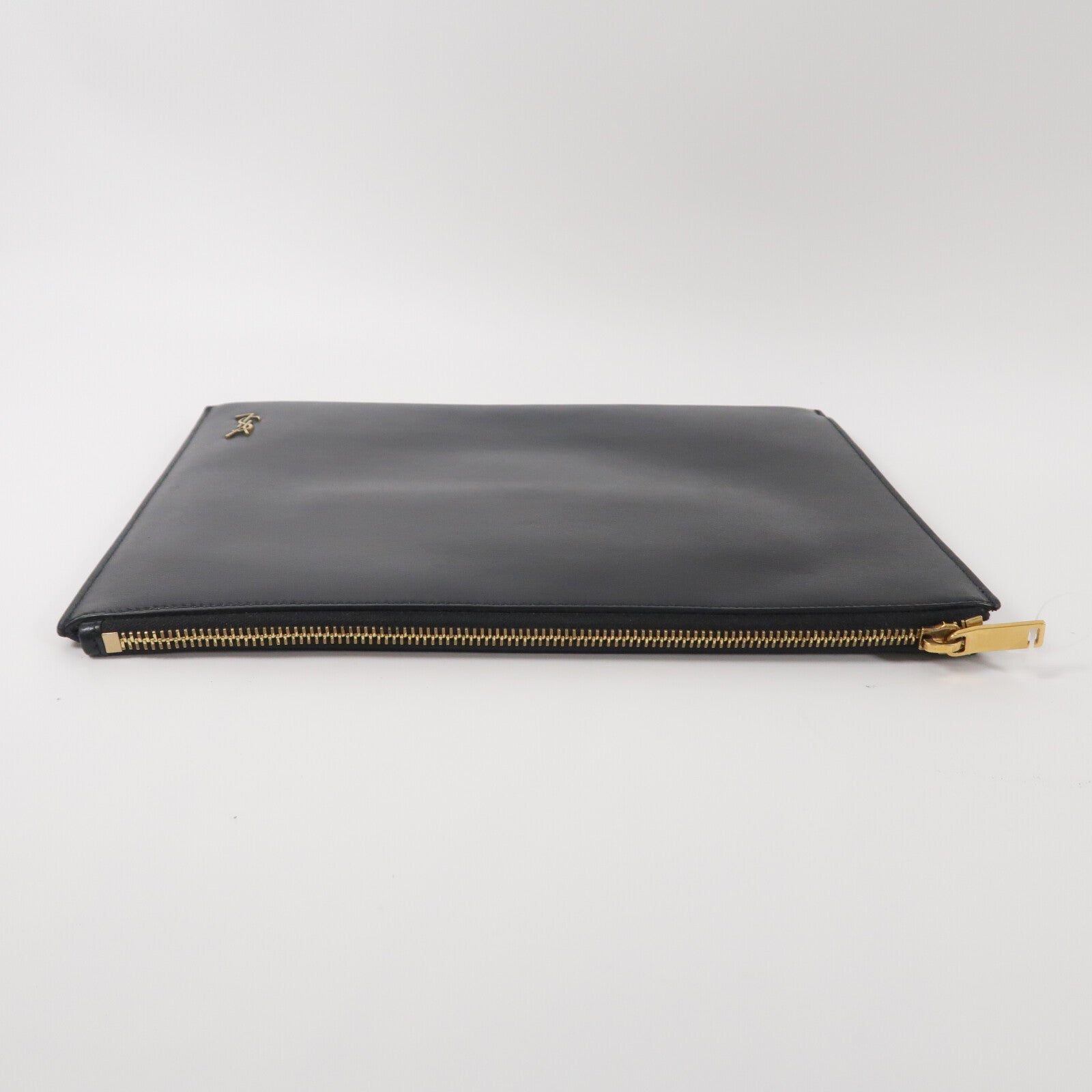 SAINT LAURENT 牛皮皮革Monogram Pouch手拿包