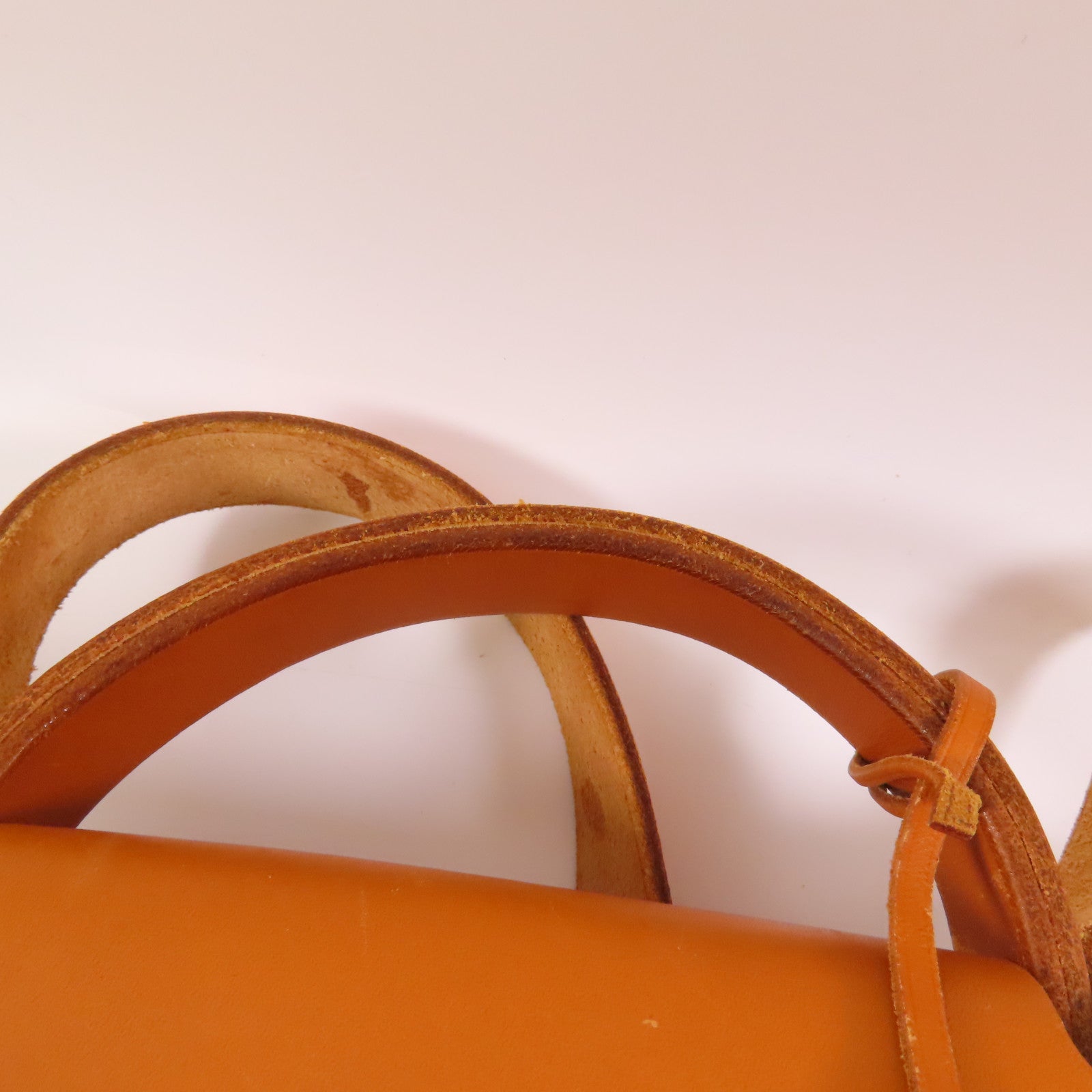 HERMES Toile H Herbag TGM銀扣手挽肩背兩用袋Beige