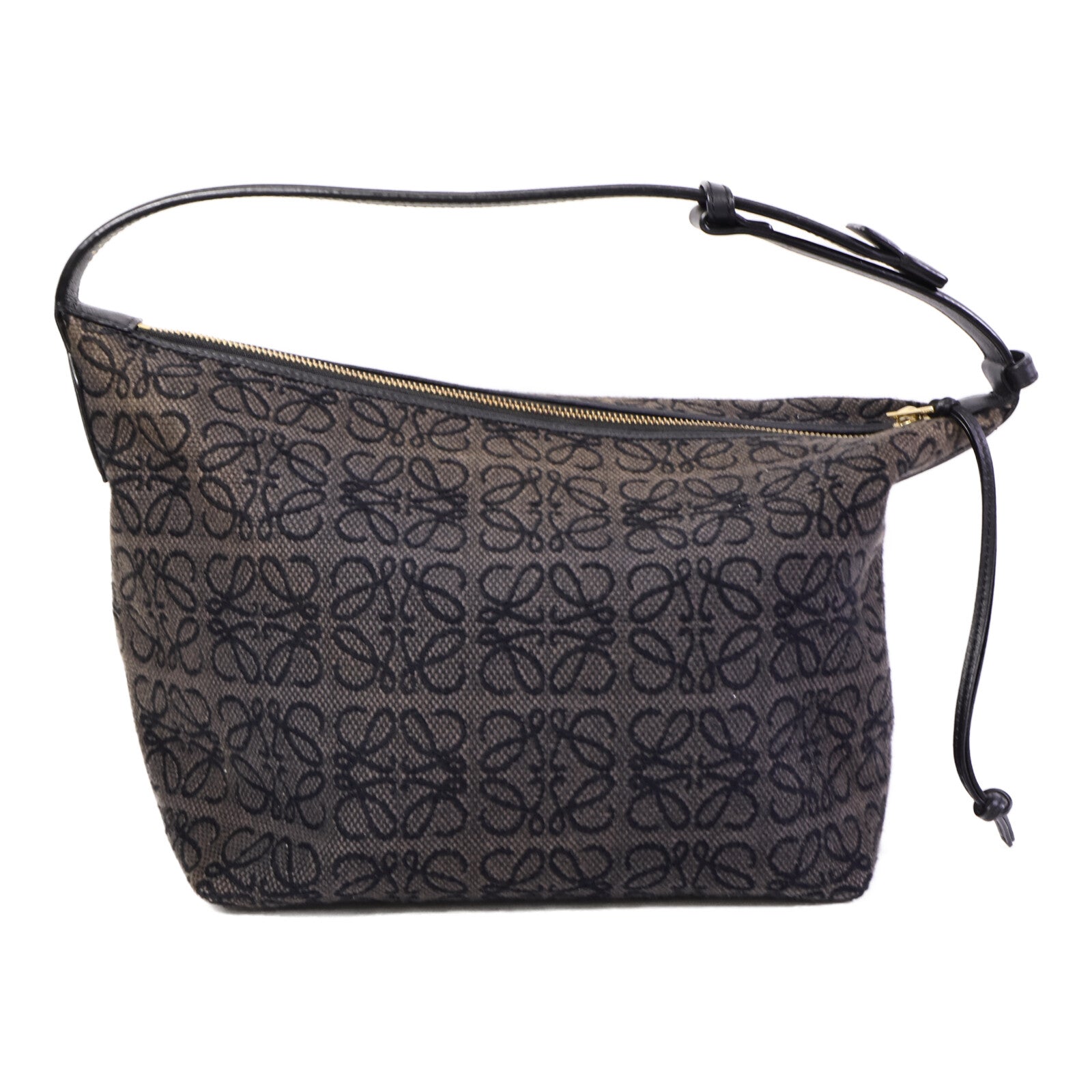 LOEWE 帆布Cubi Anagram肩背袋