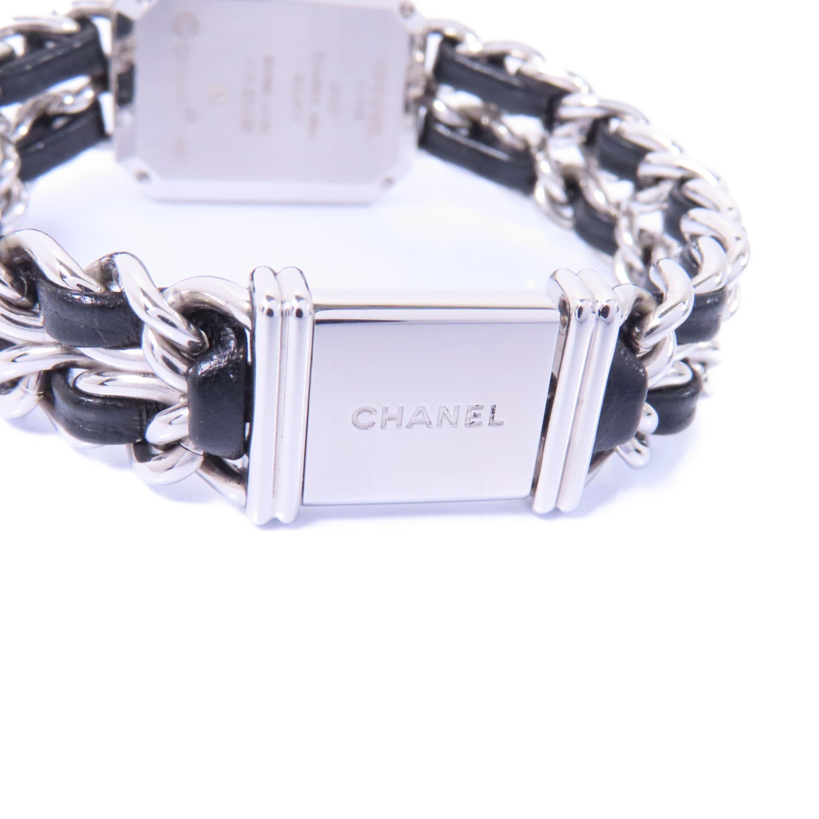 CHANEL Premiere M不鏽鋼手錶石英機芯黑色