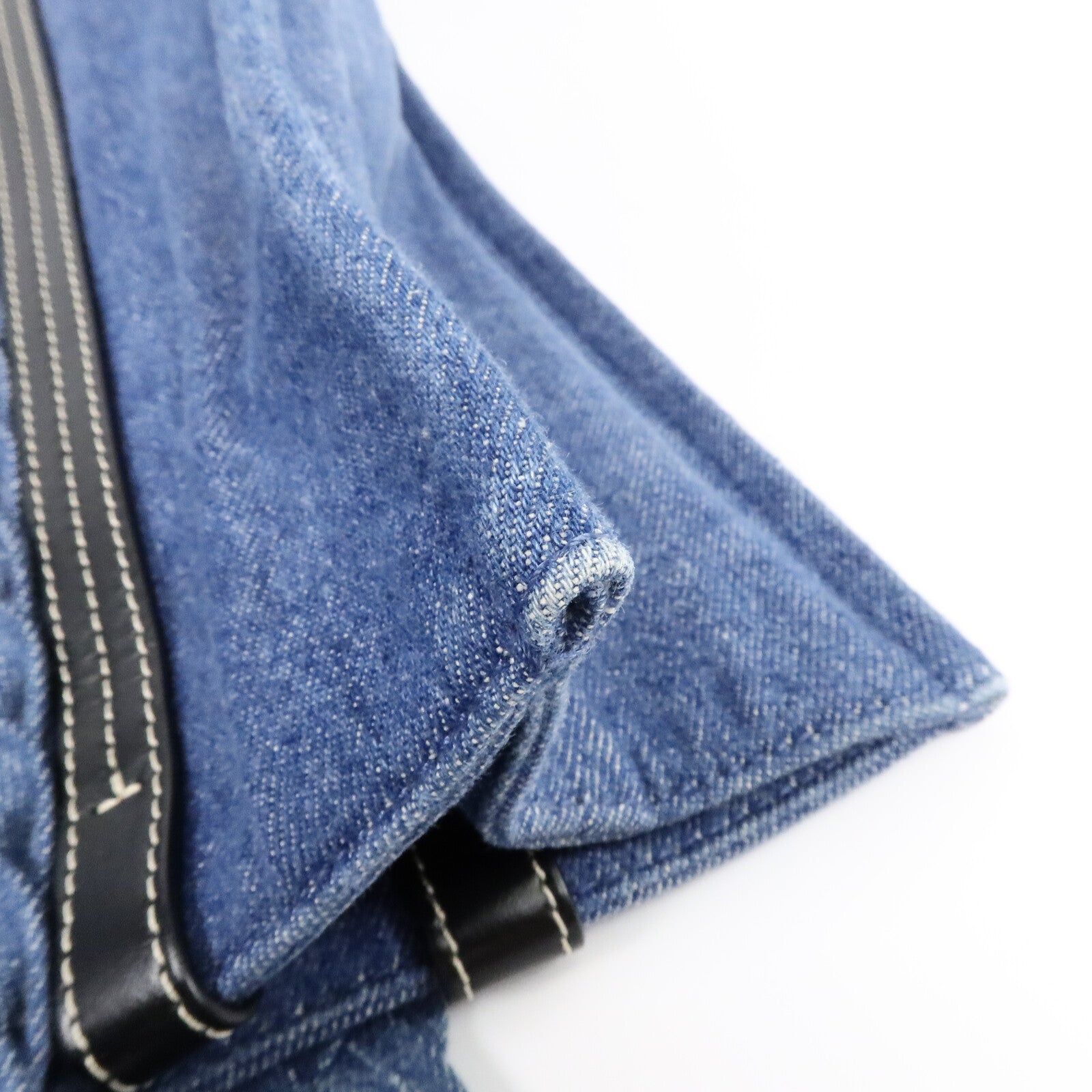 Chloe 牛仔布Woody Tote Bag Large手挽袋