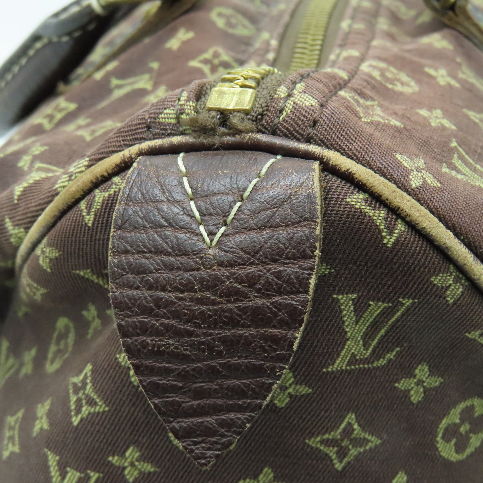 LOUIS VUITTON Monogram Mini Speedy 30金扣手挽袋啡色
