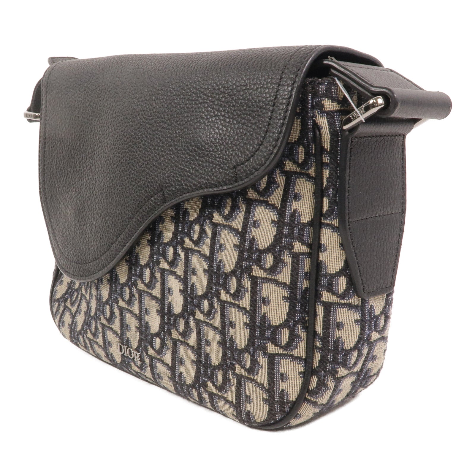 Dior 帆布Mini Saddle Messenger肩背袋