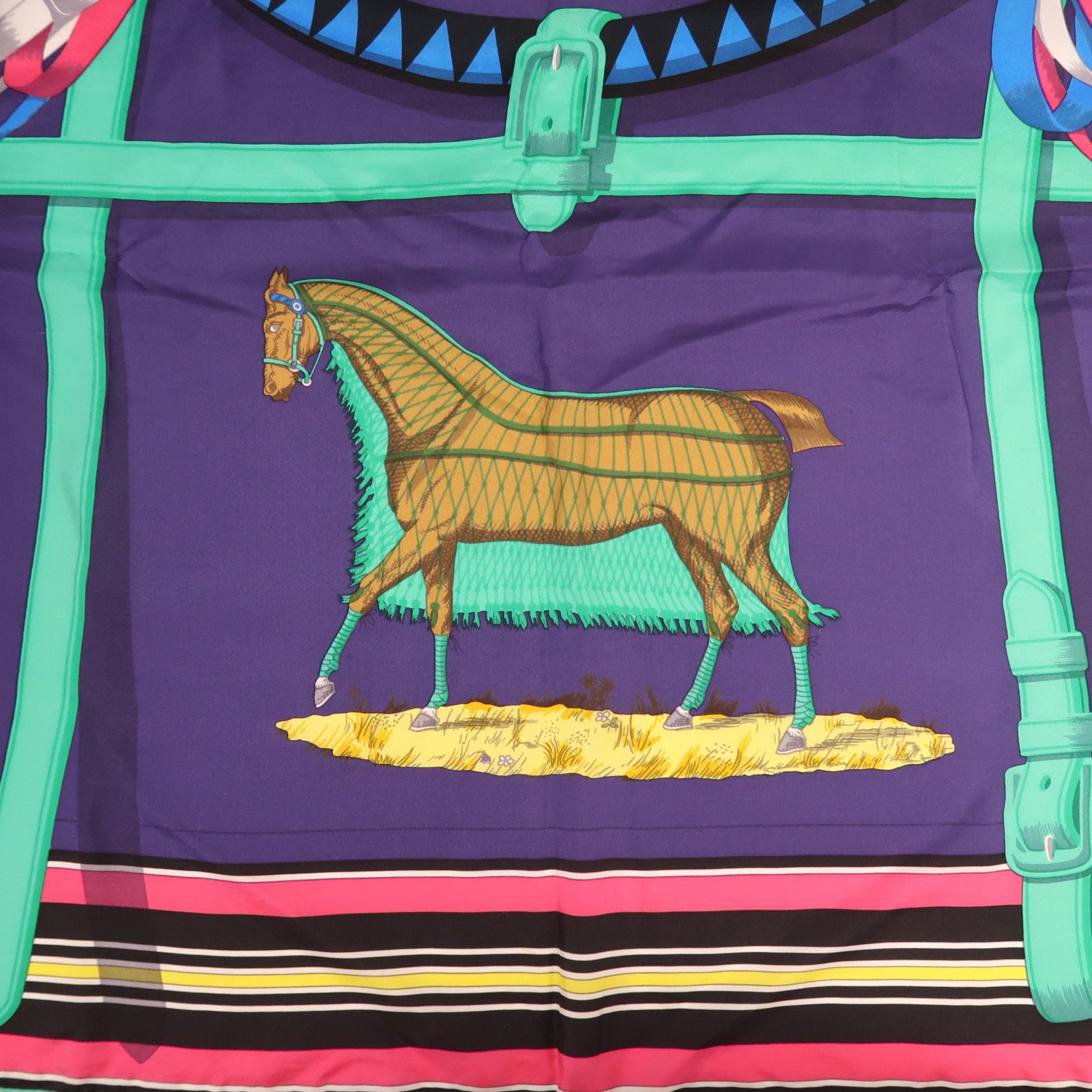 HERMES 絲質Scarf 140X140絲巾