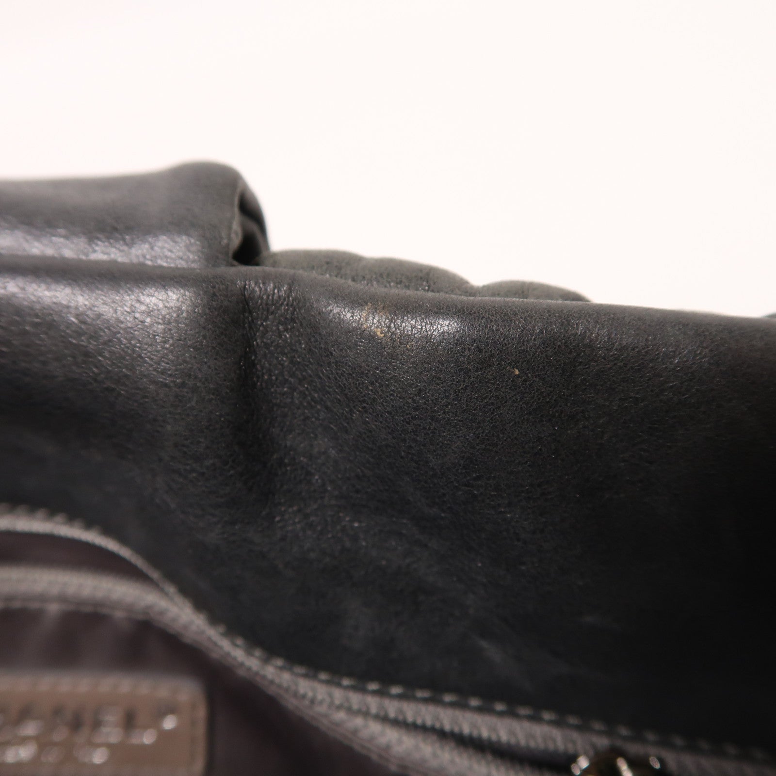 CHANEL 羊皮皮革Shoulder Bag銀扣肩背袋