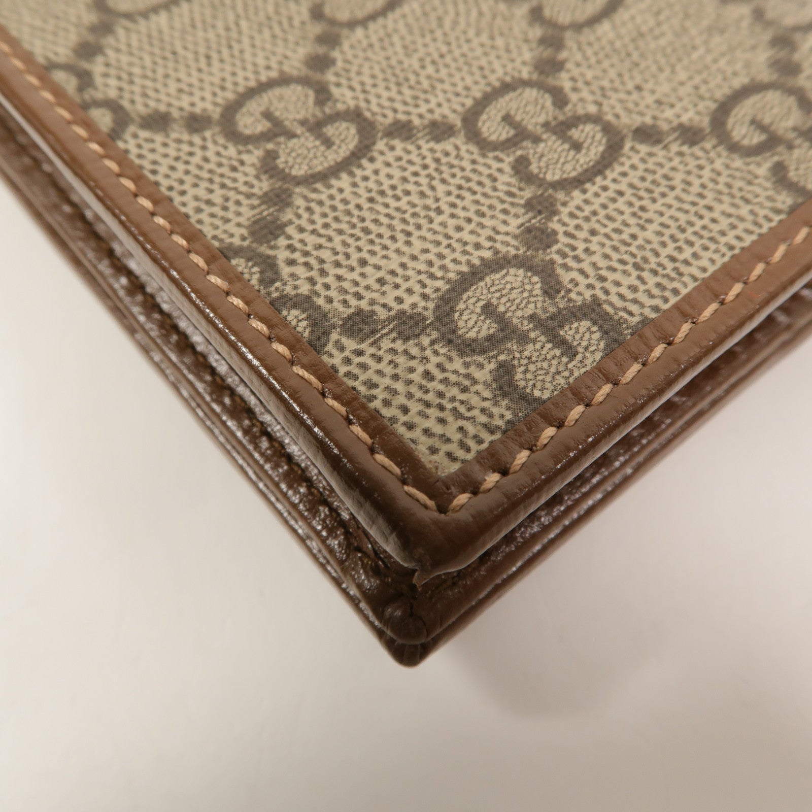 GUCCI 塗層帆布Horsebit 1955 Card Case Wallet錢包