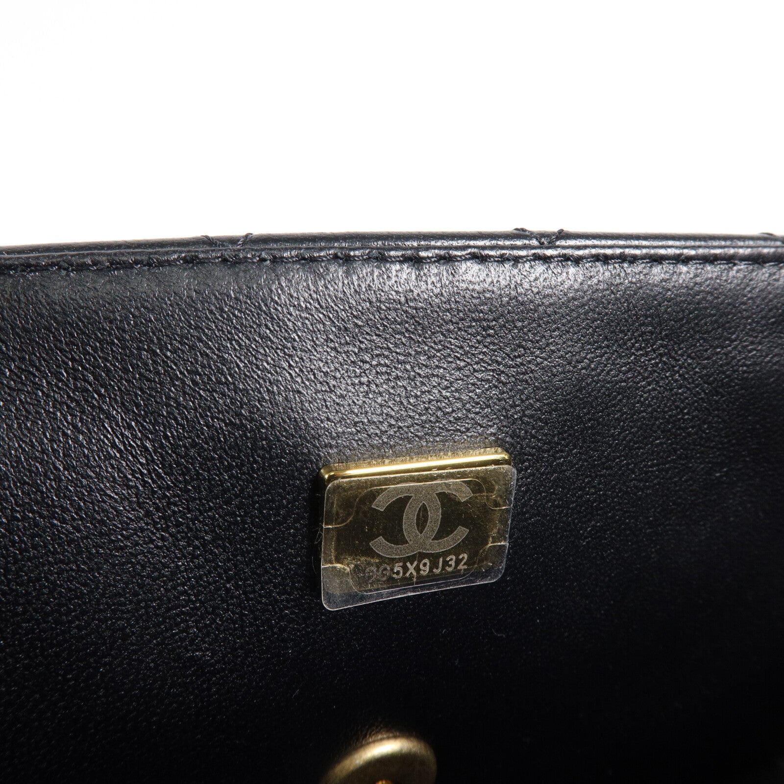 CHANEL 羊皮皮革Mini Classic 20 With Handle鏈帶手挽肩背兩用袋