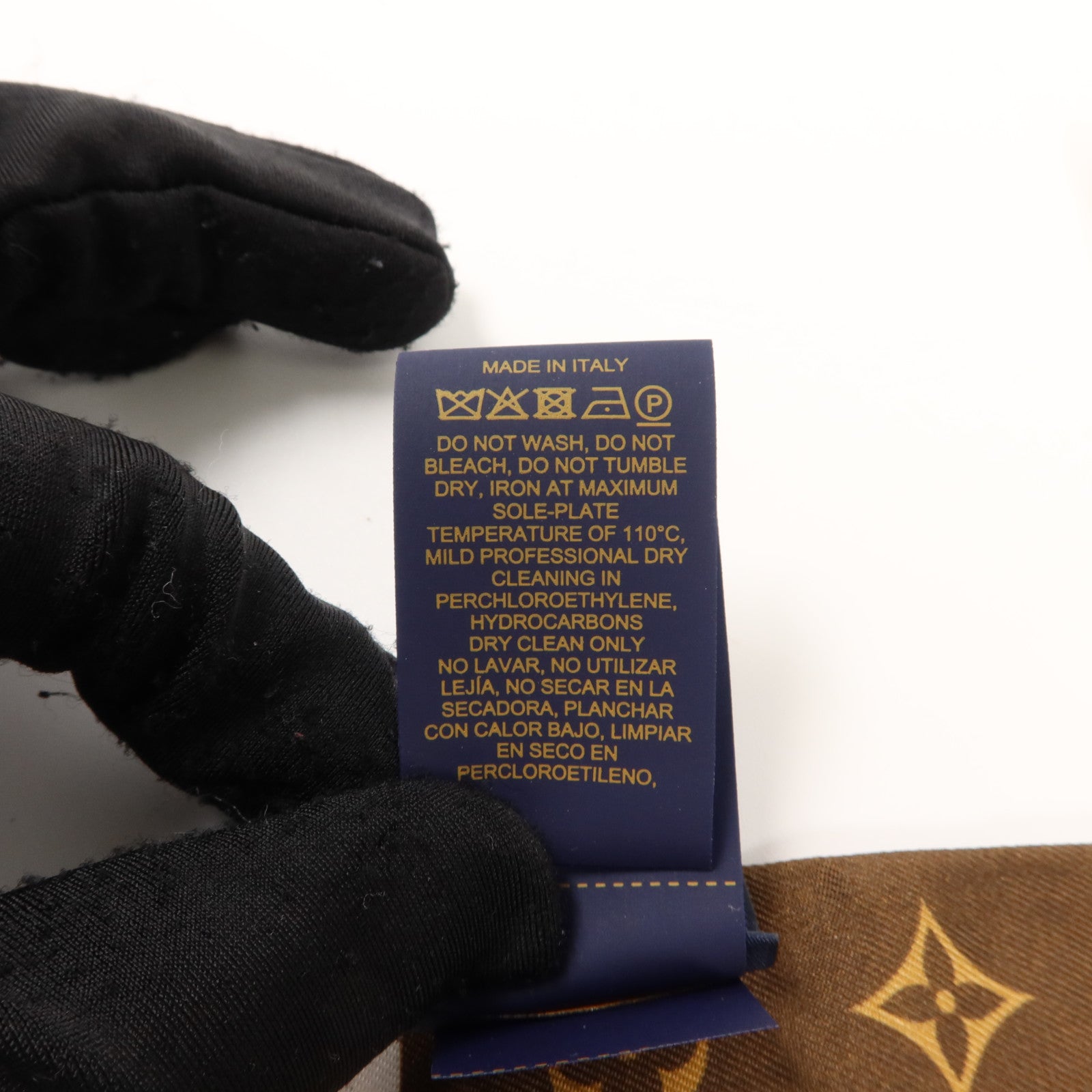 LOUIS VUITTON 絲質Vivienne World Bandeau絲巾