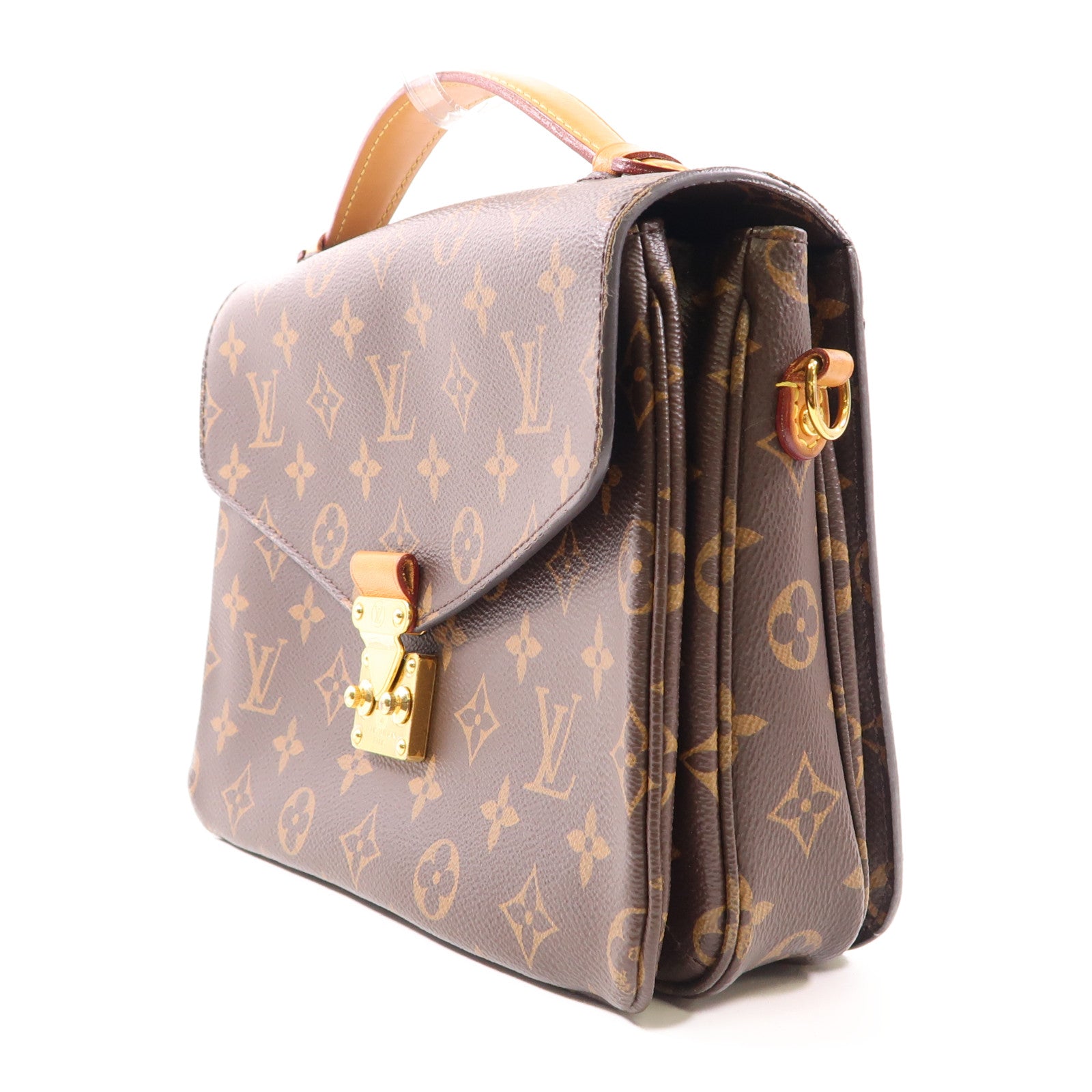 LOUIS VUITTON LV GHW Pochette Metis MM 2 Way Shoulder Bag M44875 Monogram Brown