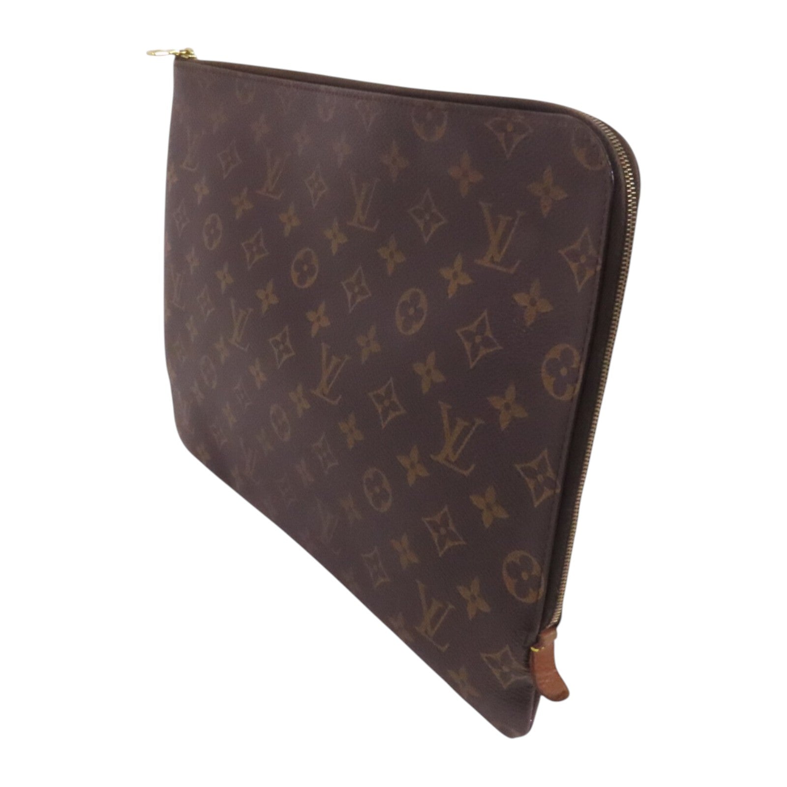 LOUIS VUITTON Monogram Etui Voyage GM金扣手拿包