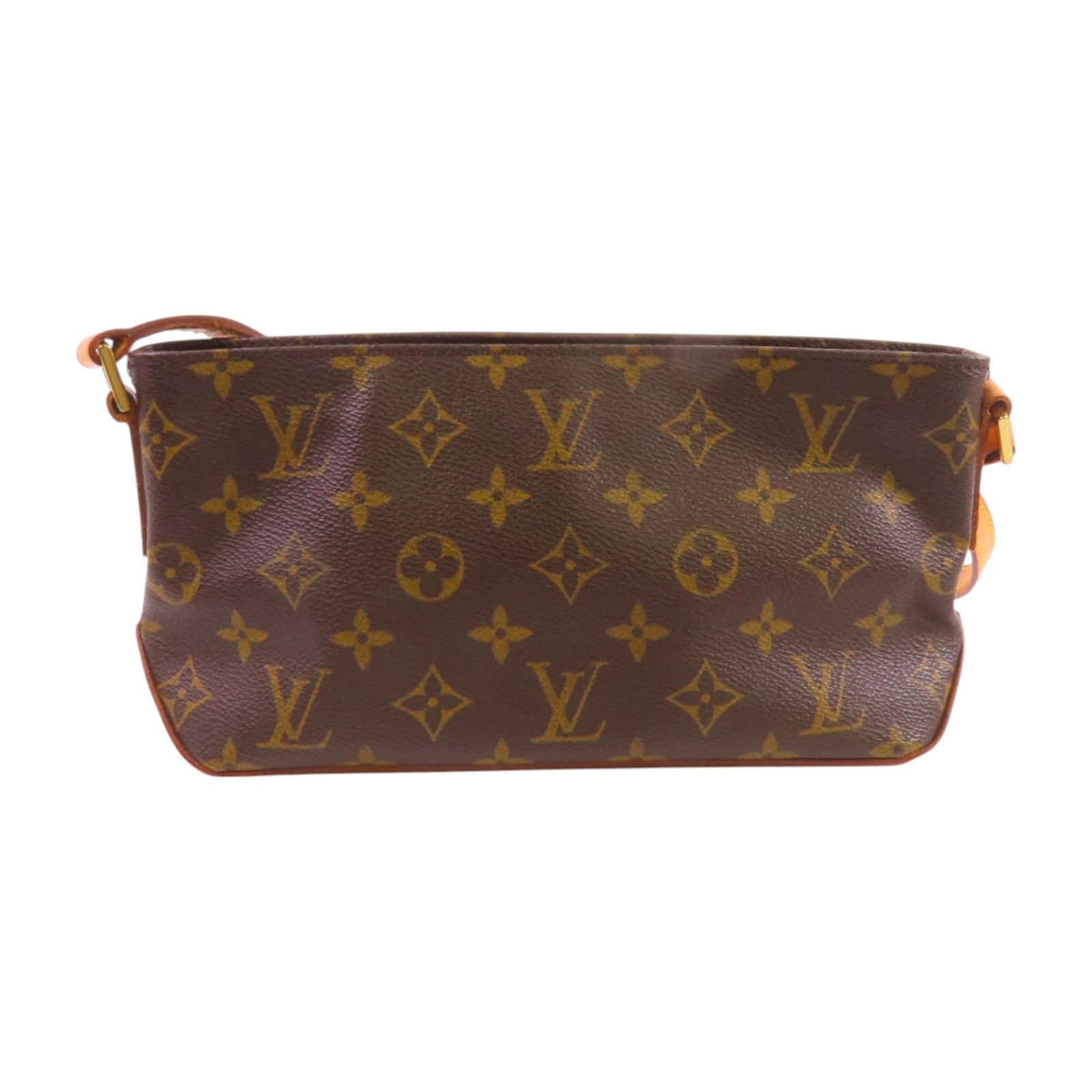 LOUIS VUITTON Monogram Trotteur金扣肩背袋