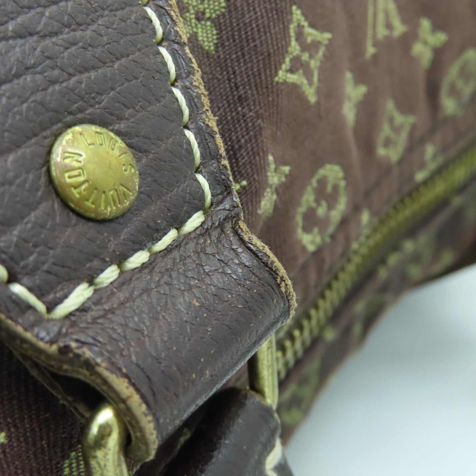 LOUIS VUITTON Monogram Mini Speedy 30金扣手挽袋啡色